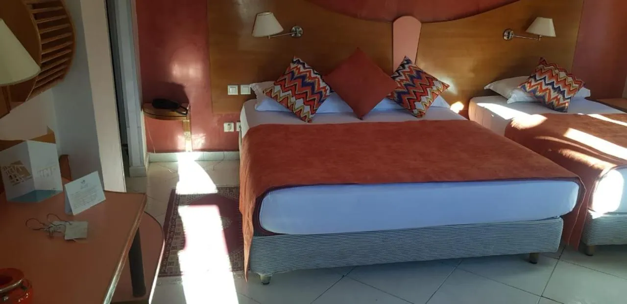 Bed in Hotel Mounia