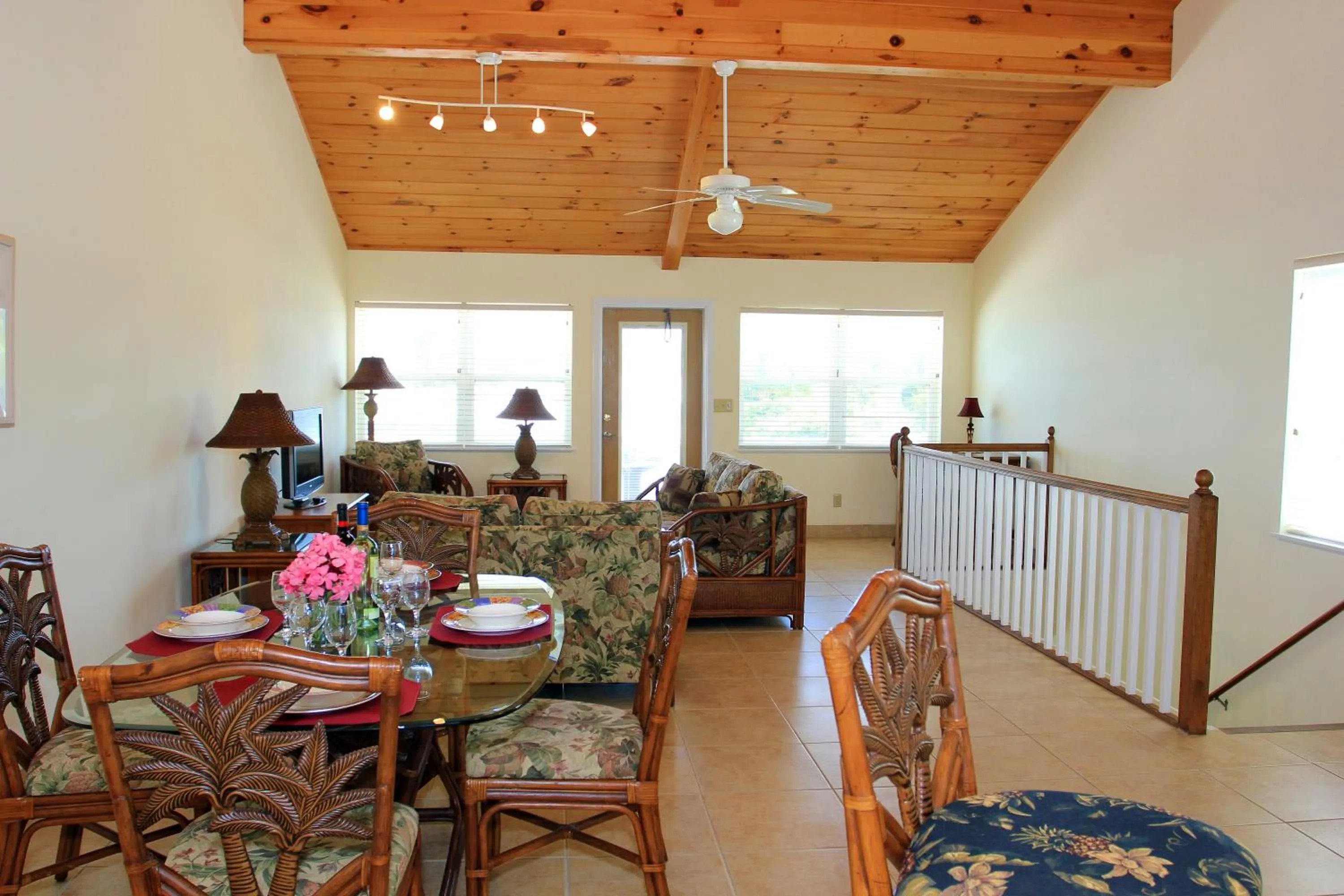 Living room in Hideaways Exuma