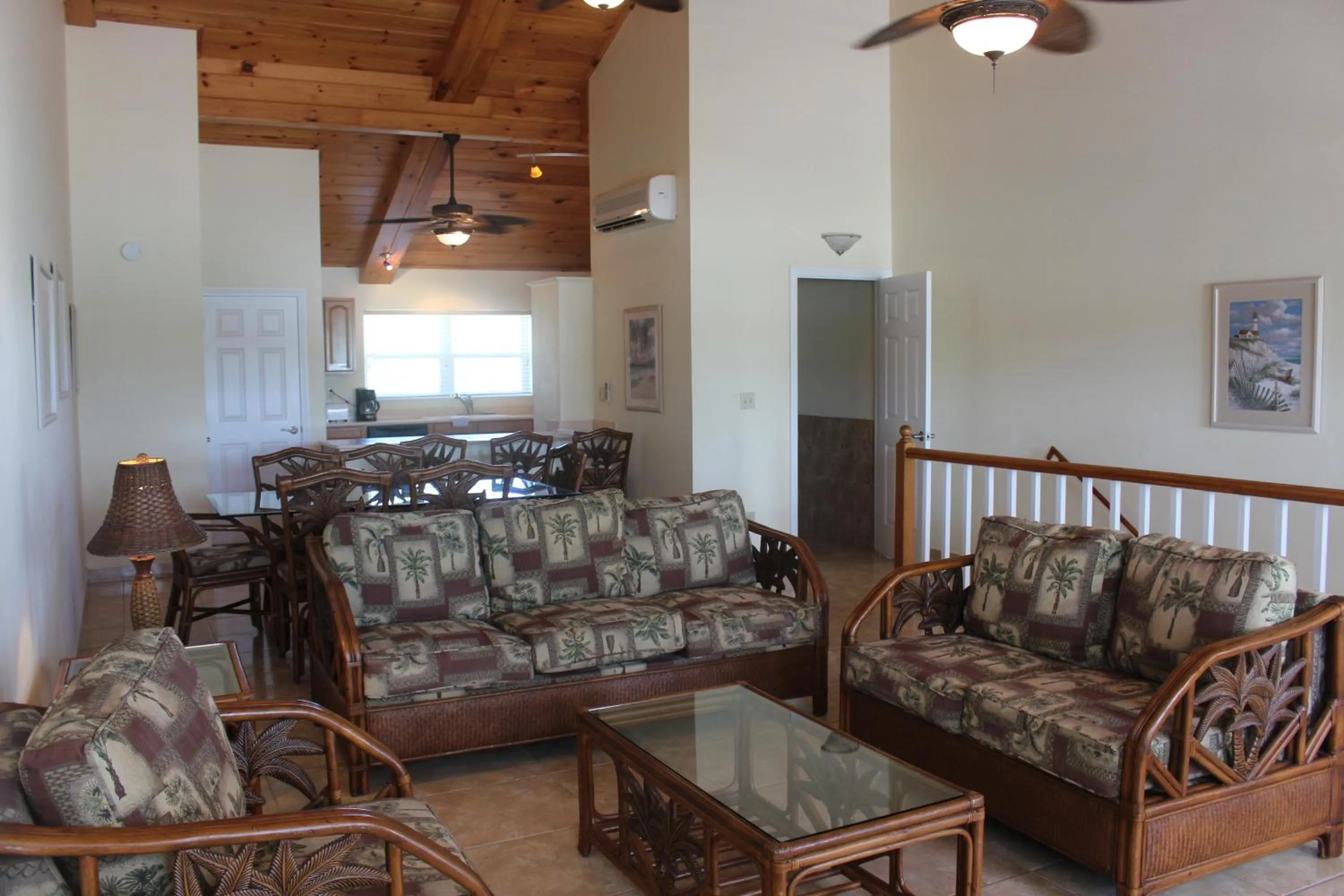 Living room in Hideaways Exuma