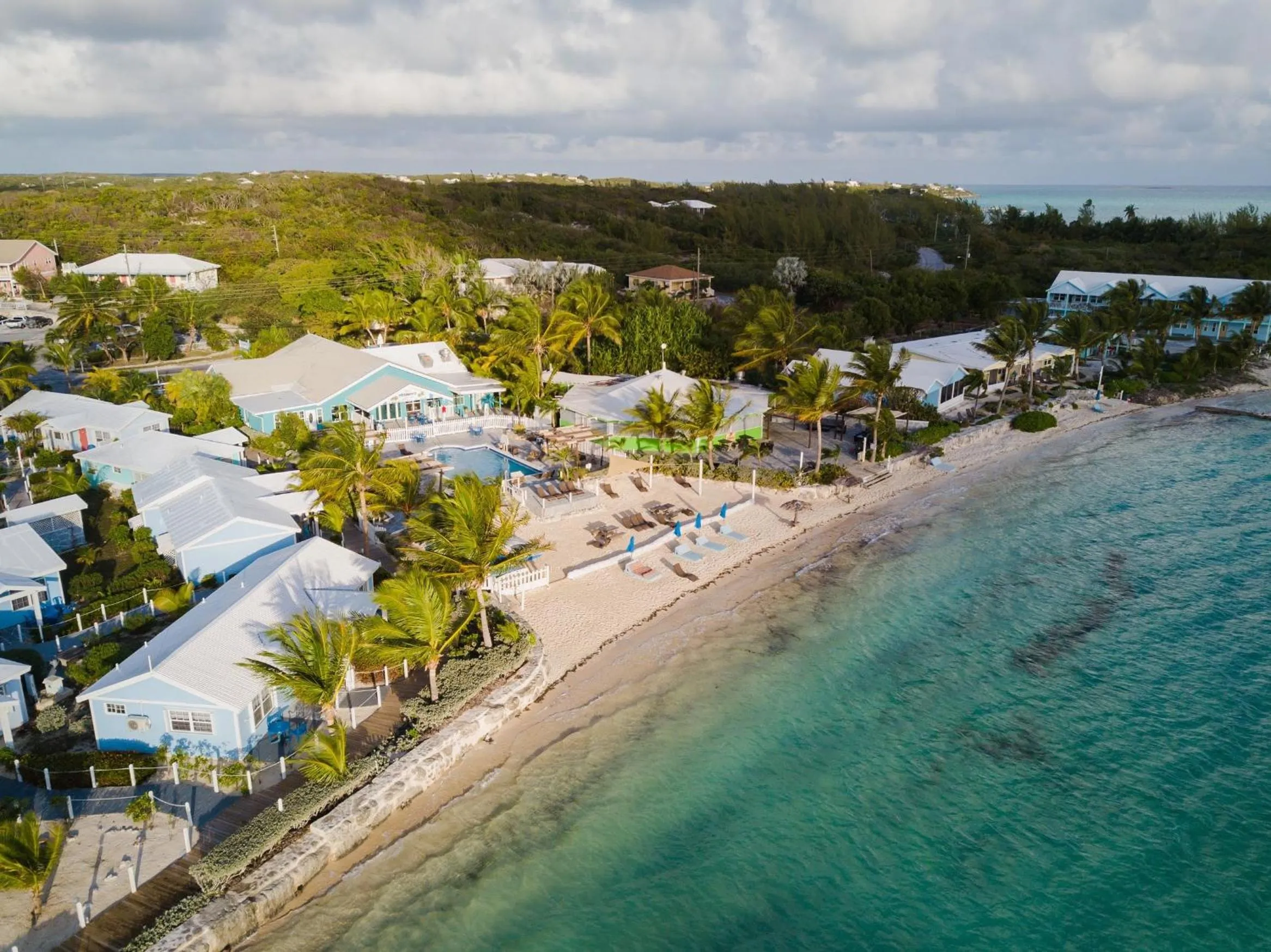 Bird's eye view in Hideaways Exuma