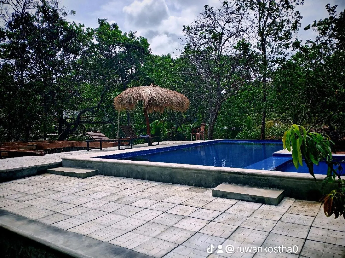 Swimming pool in Sigiri Mango Garden Eco Resort