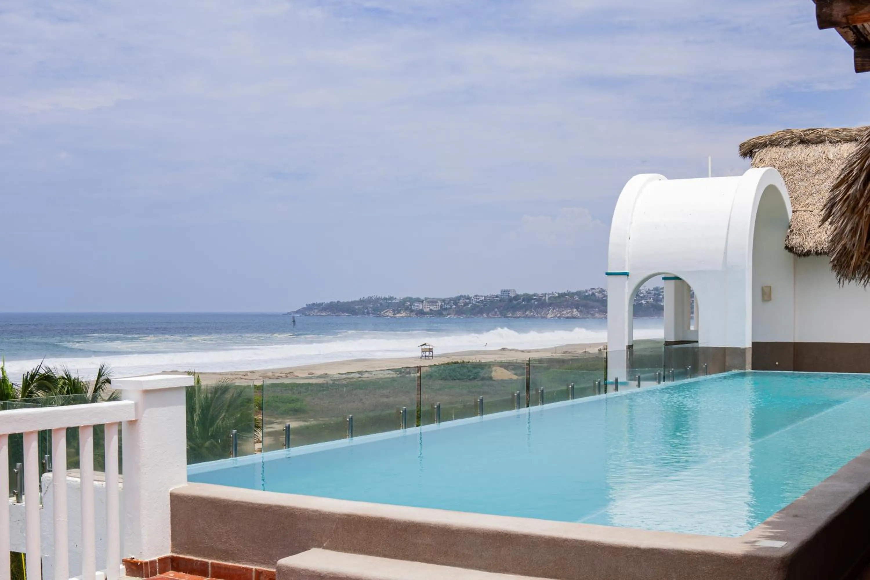 Pool view in Hotel Blater