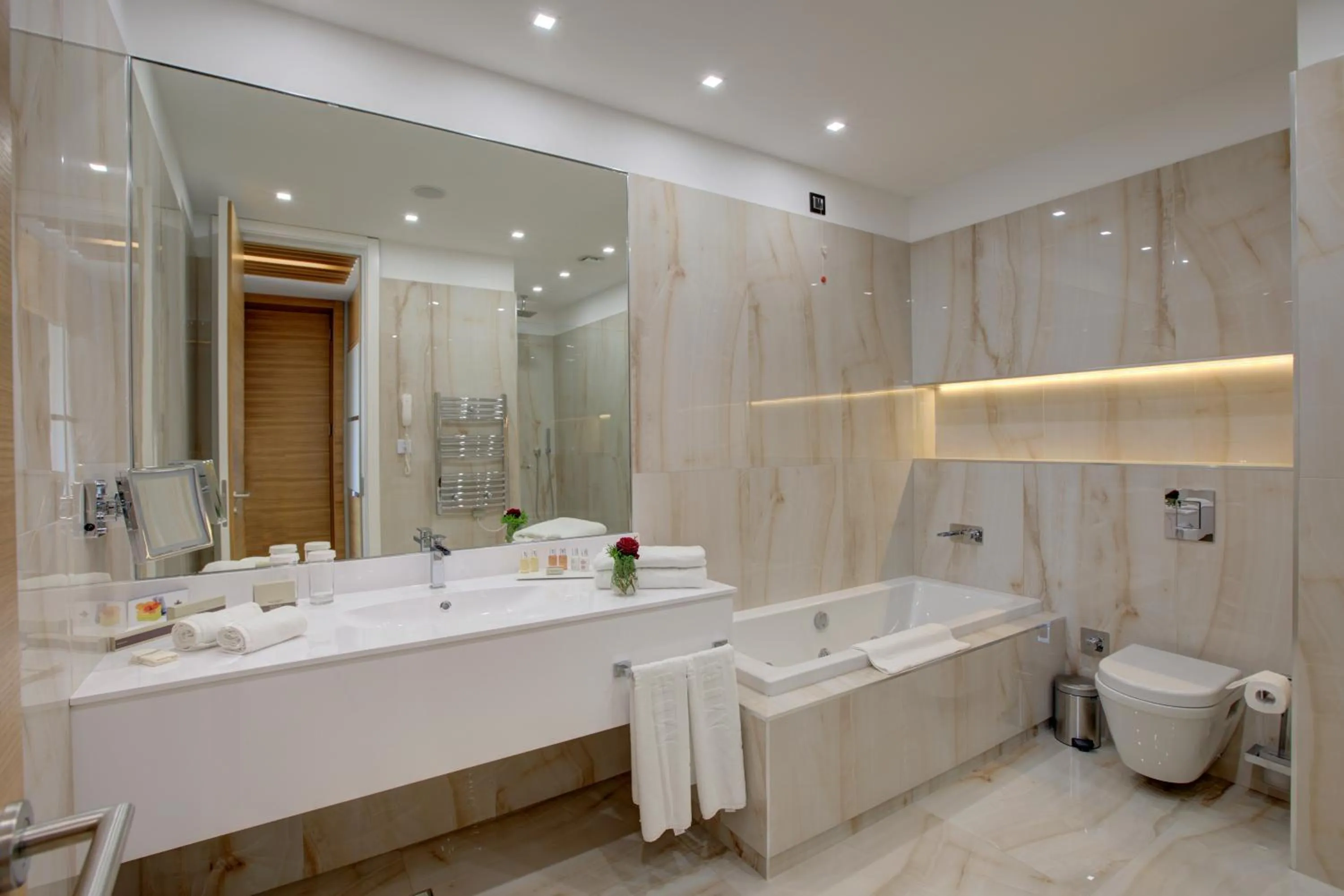 Shower in Merit Grand Mosta Spa Hotel & Casino