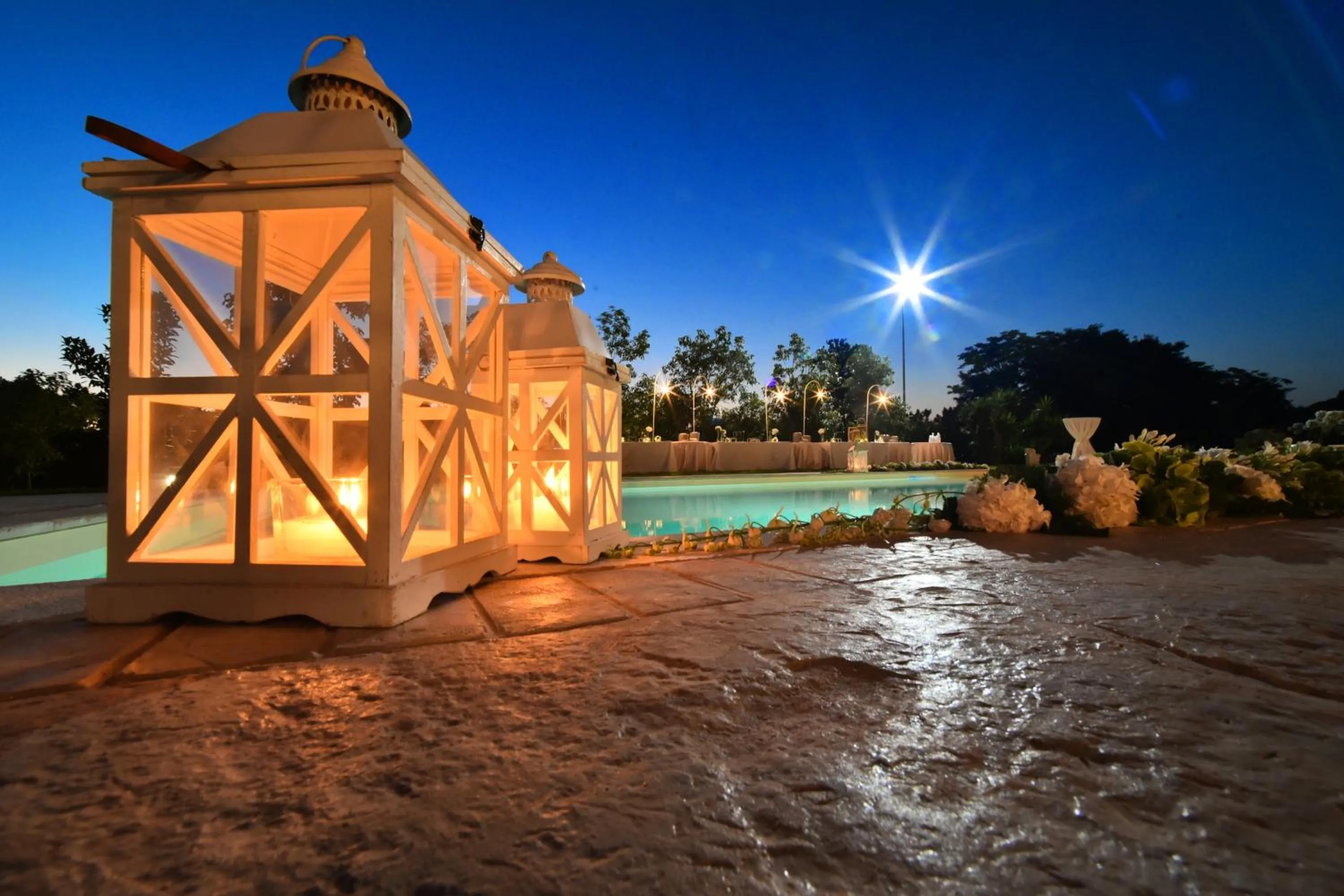 Decorative detail in Borgo Fiorito Relais
