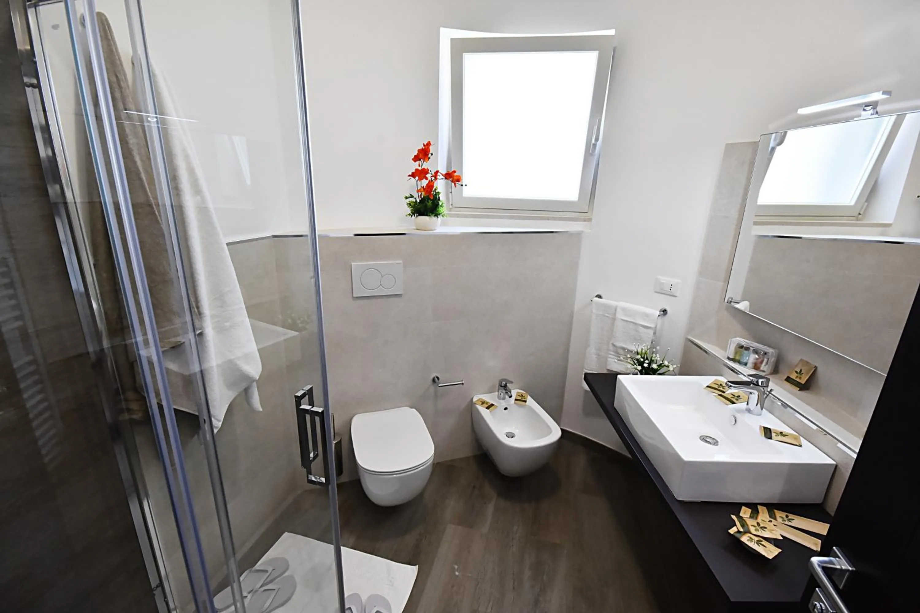 Bathroom in Borgo Fiorito Relais