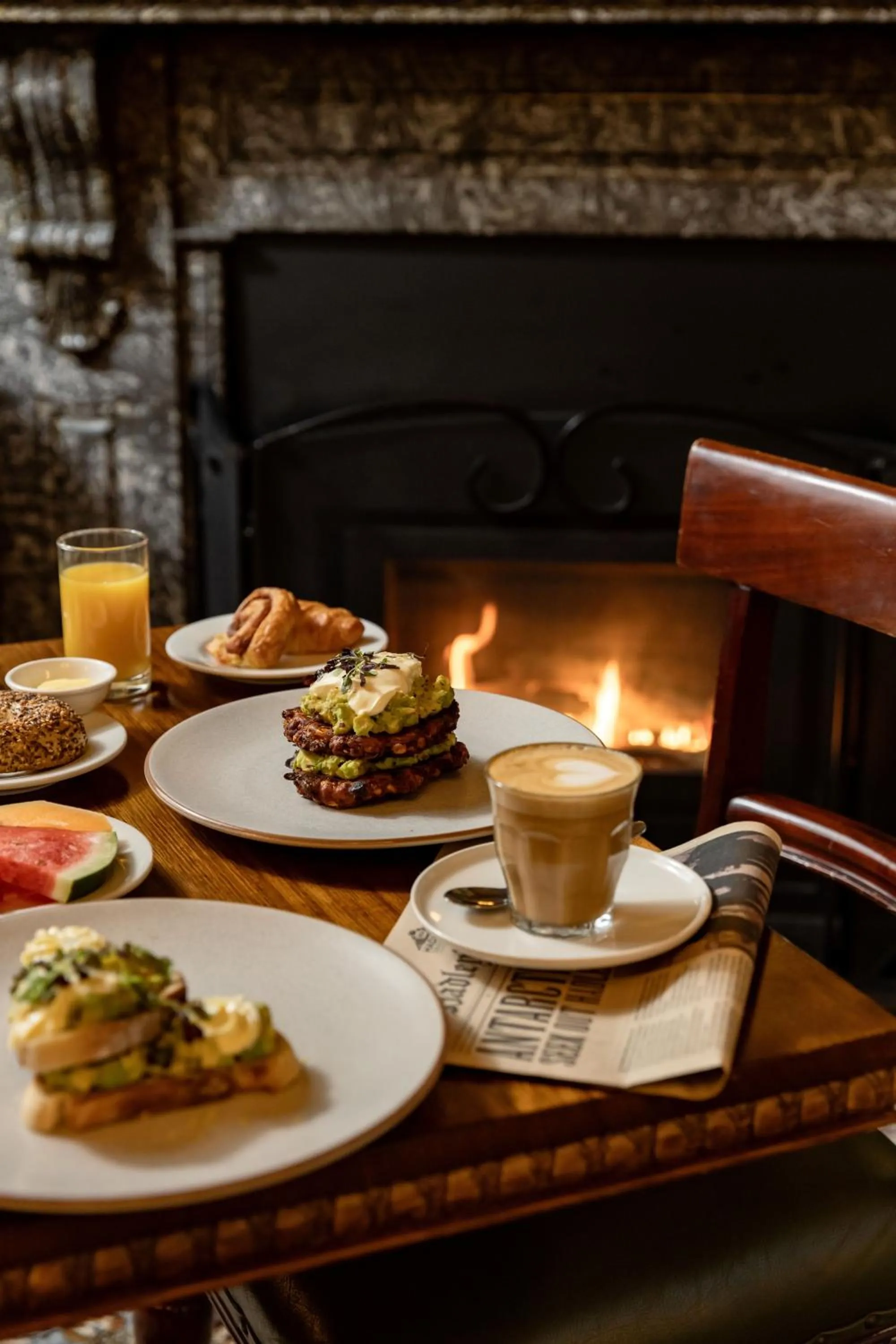 Breakfast in Hadley's Orient Hotel