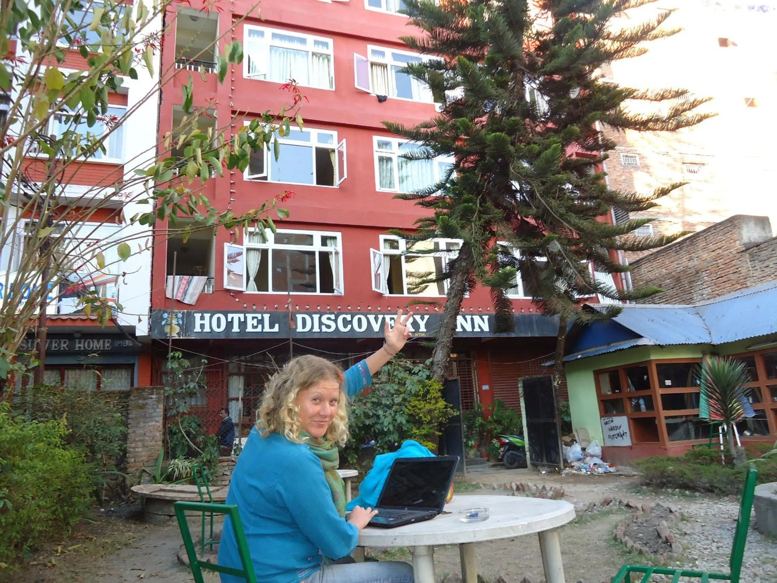 Garden in Hotel Discovery Inn