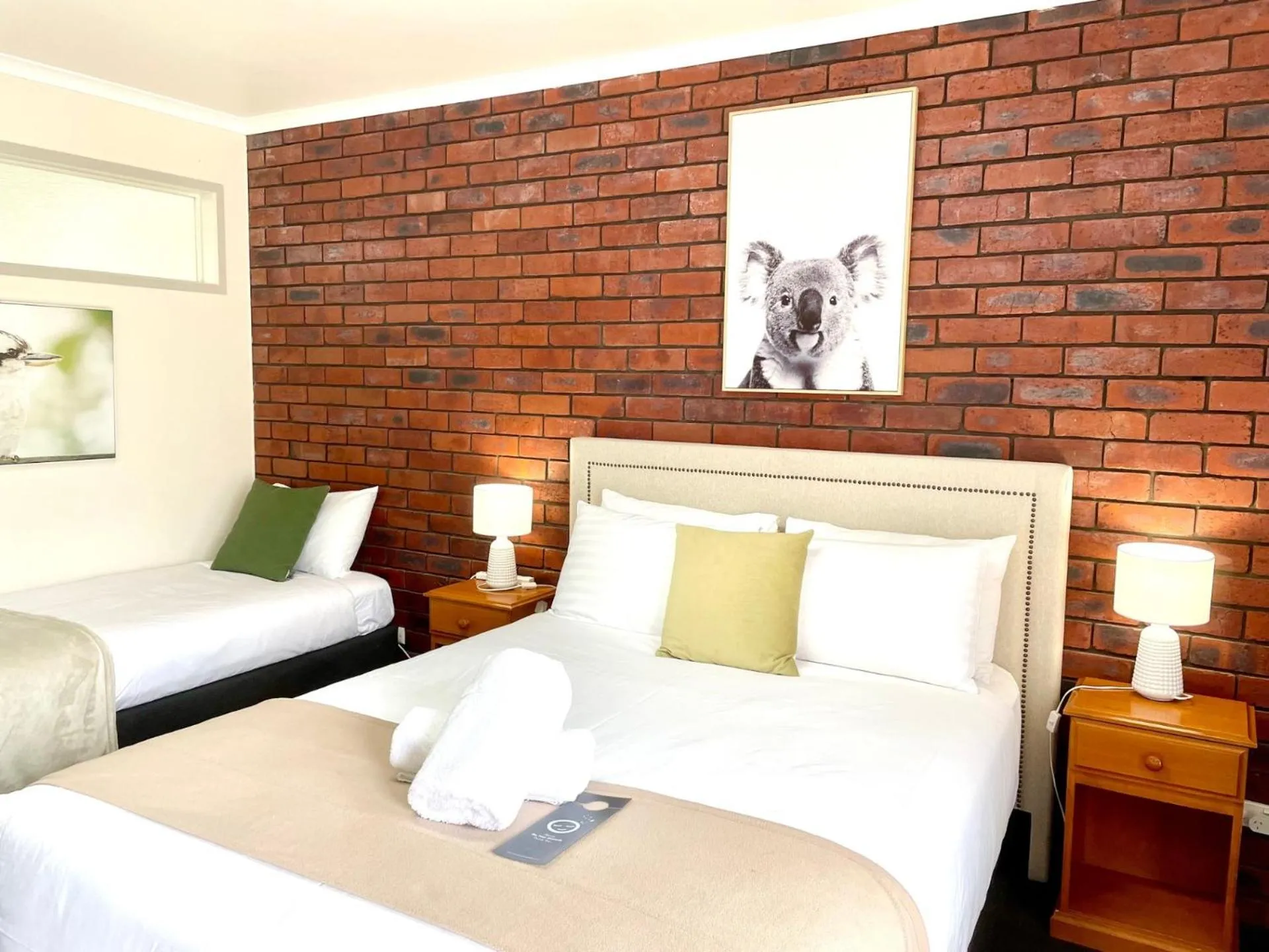 Bed in City Heart Motel Warrnambool