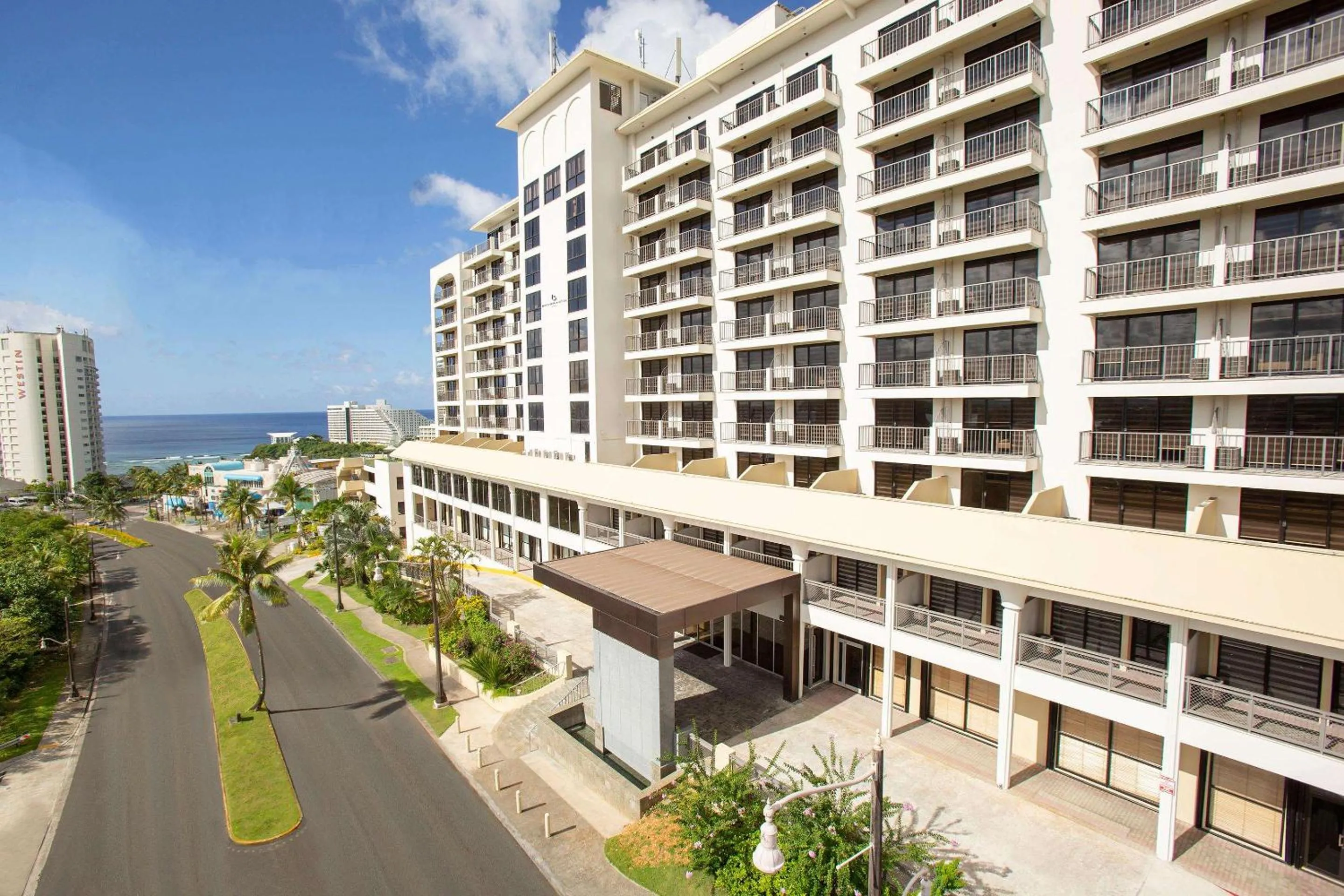 Property building in The Bayview Hotel Guam