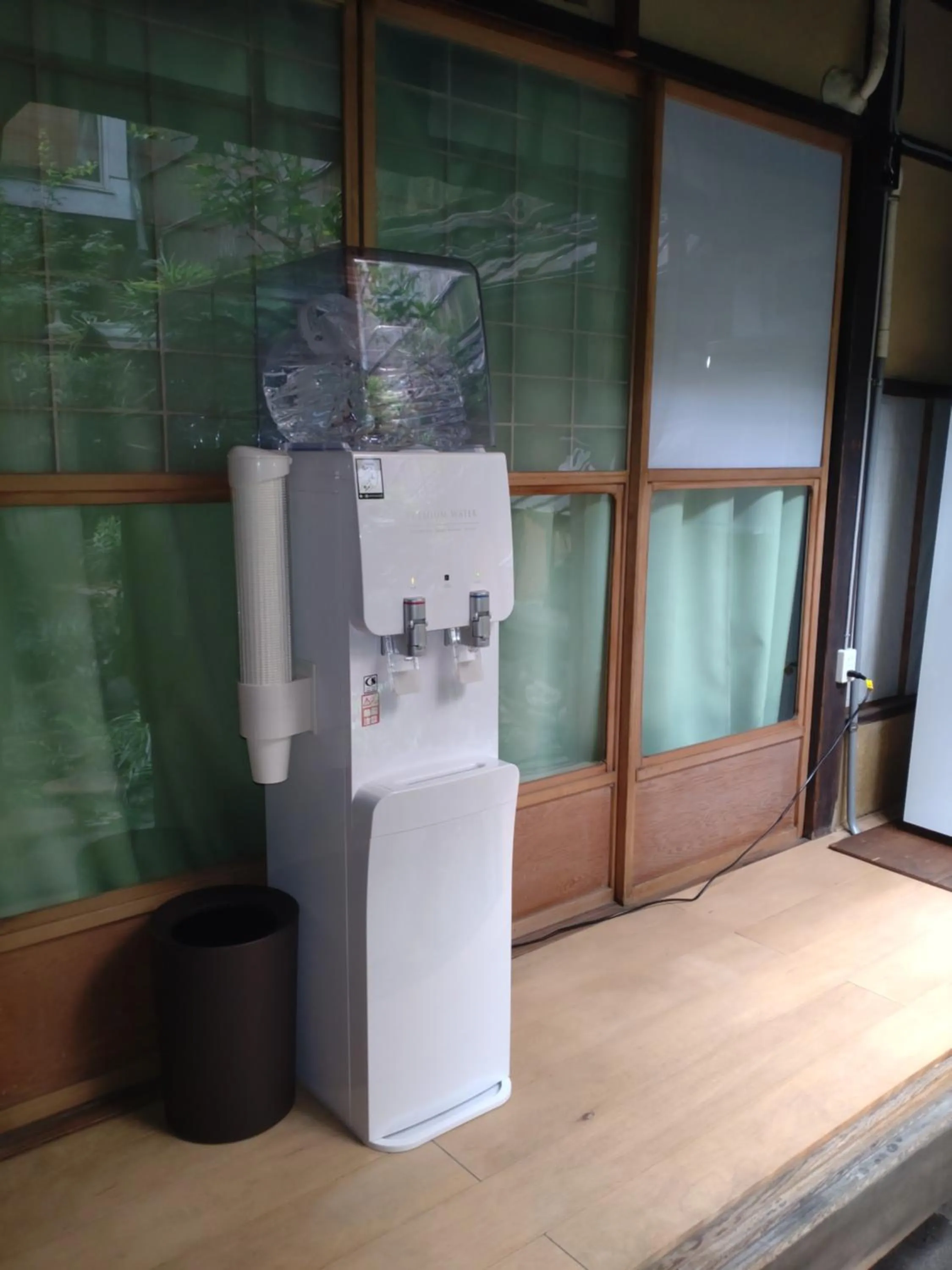 Communal lounge/ TV room in Wajimaya Ryokan