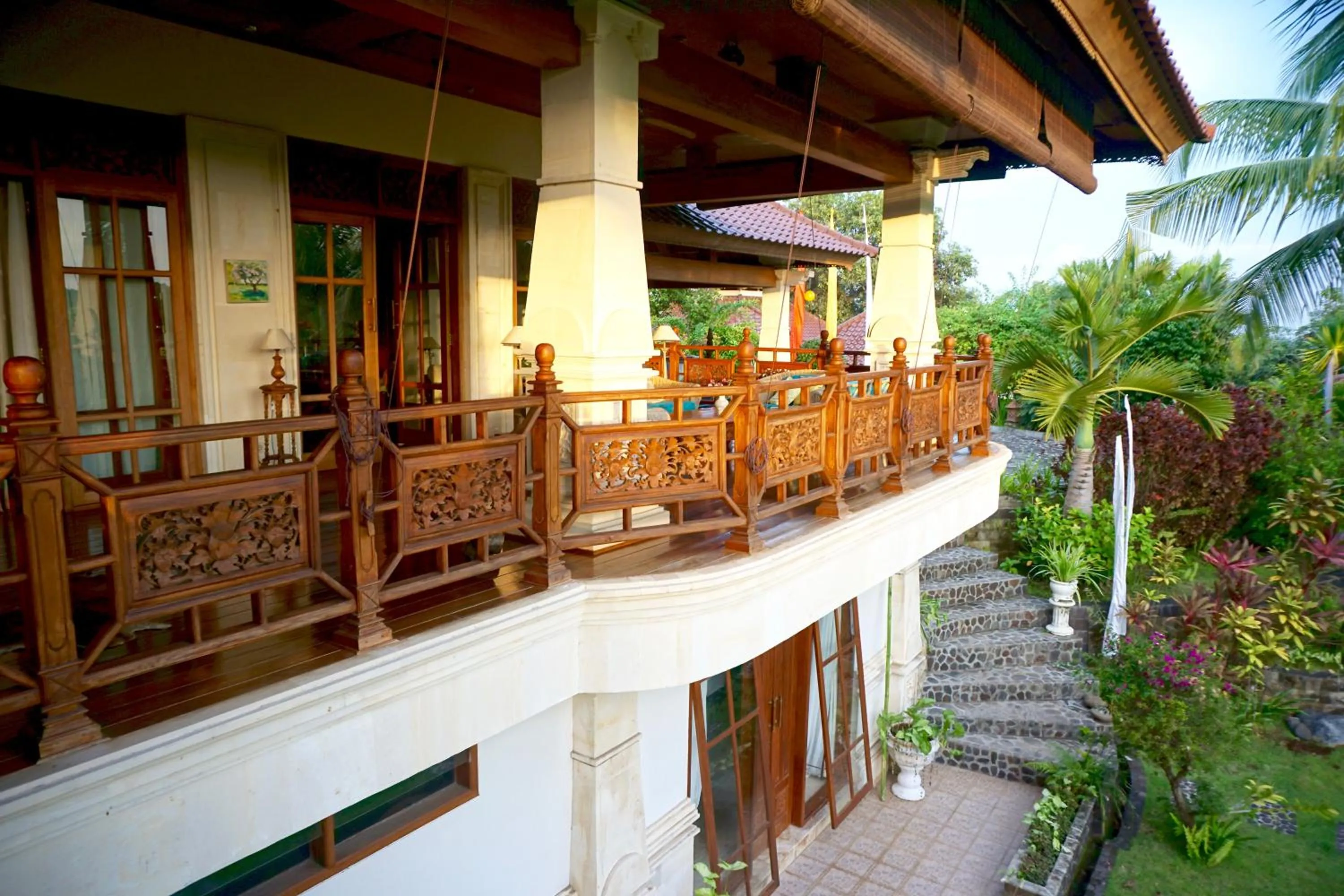 Balcony/Terrace in Gunung Paradis Retreat