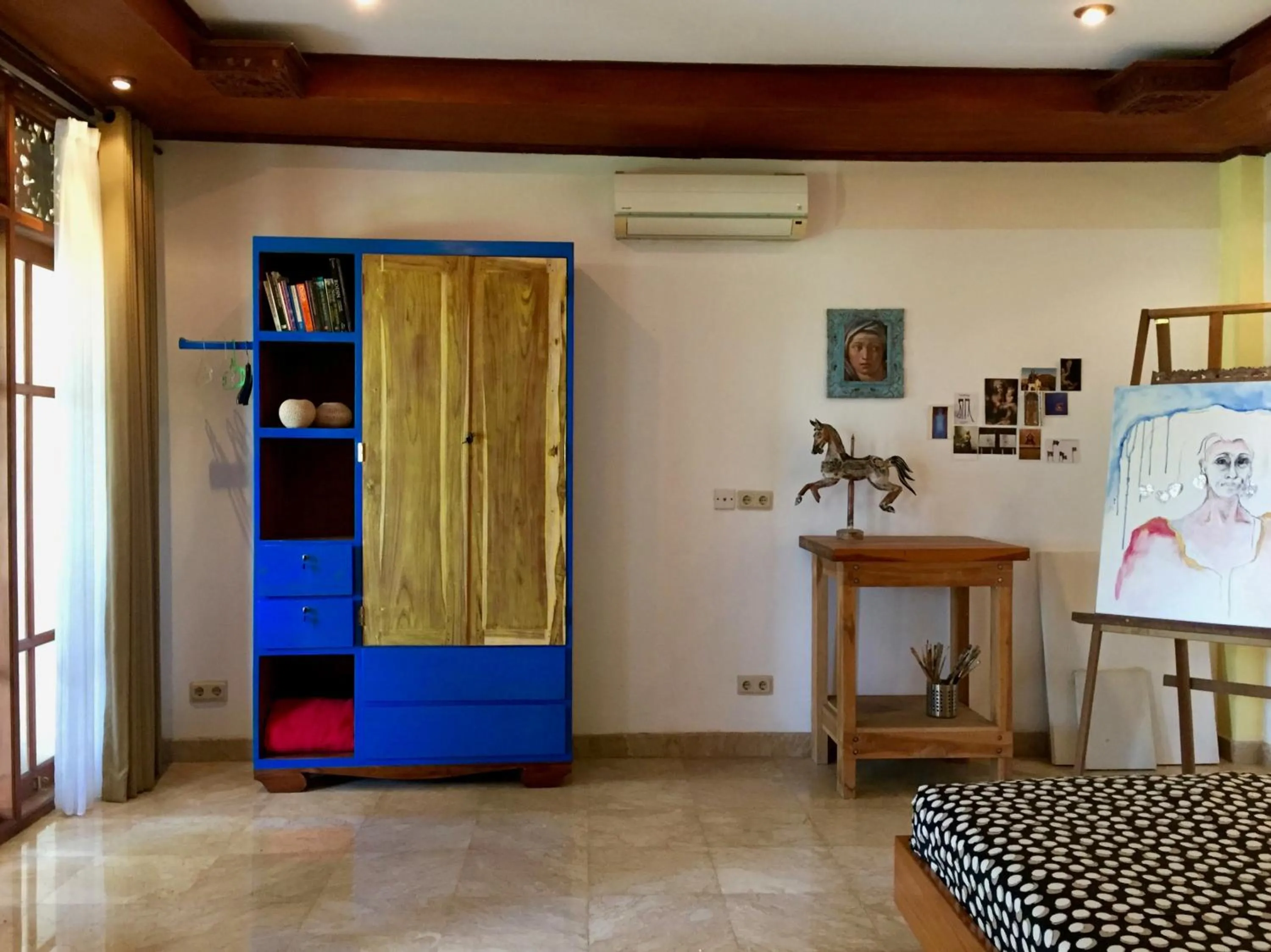 Decorative detail in Gunung Paradis Retreat