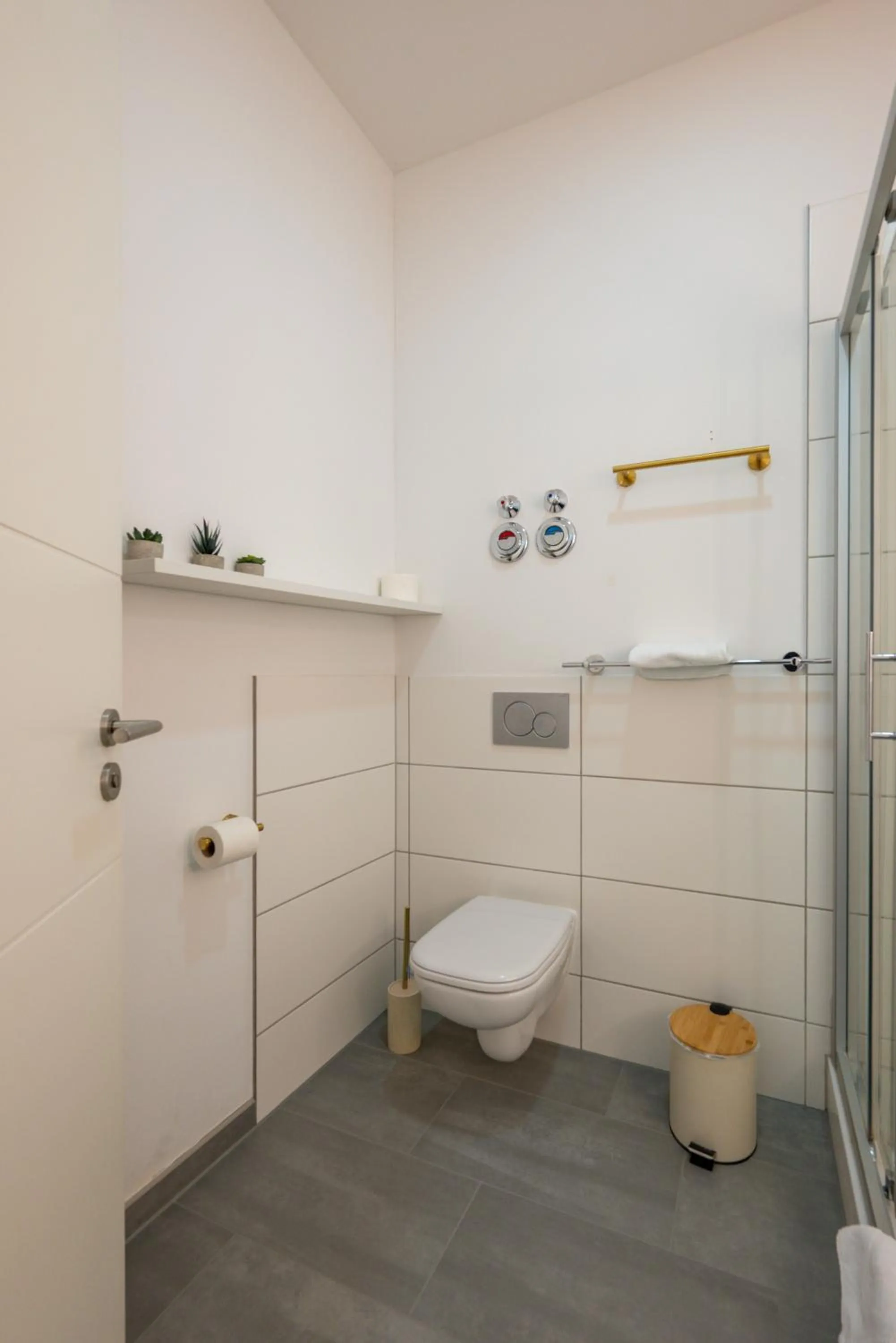 Bathroom in Apartments an der Arena Leipzig