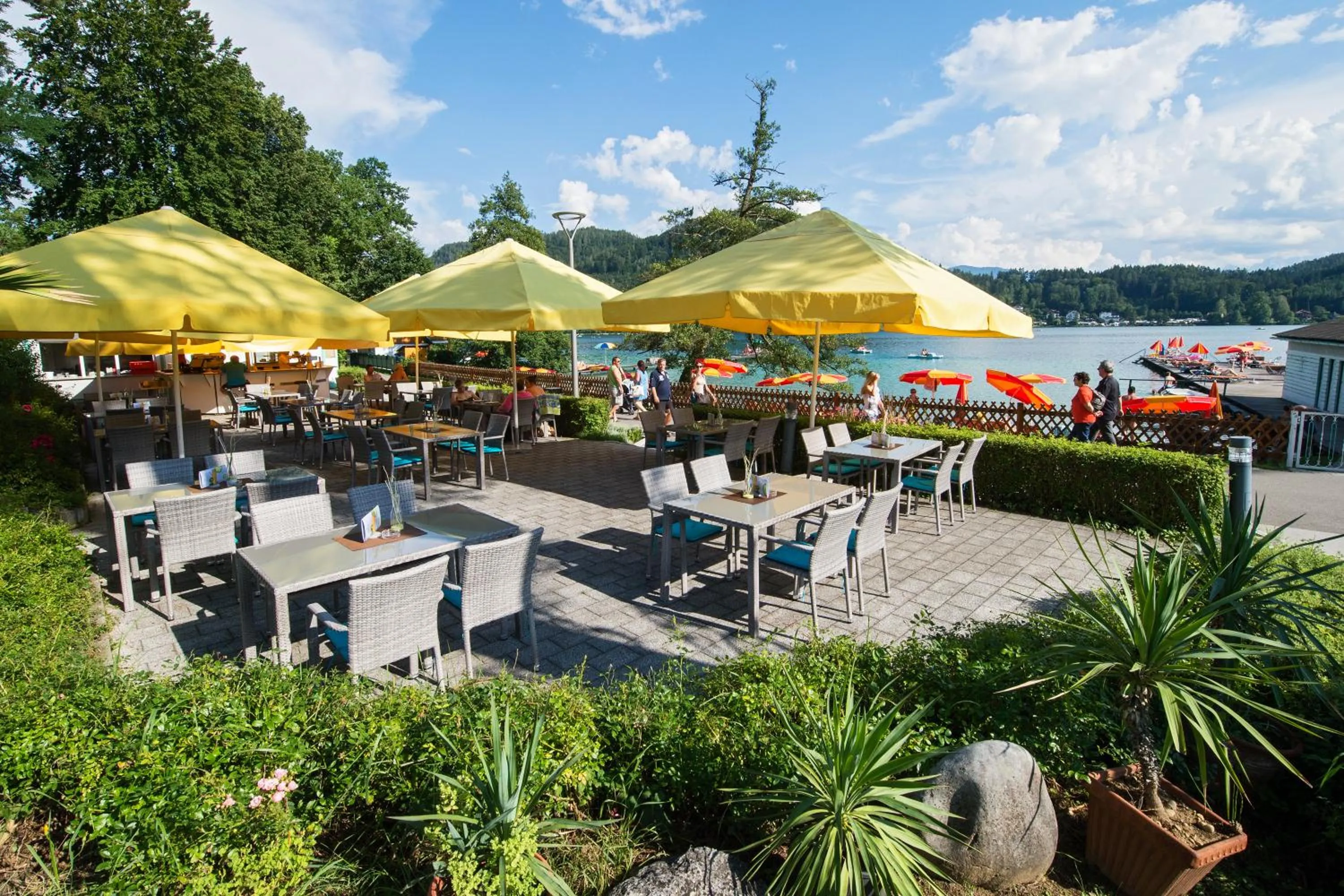 Garden in Terrassenhotel Reichmann