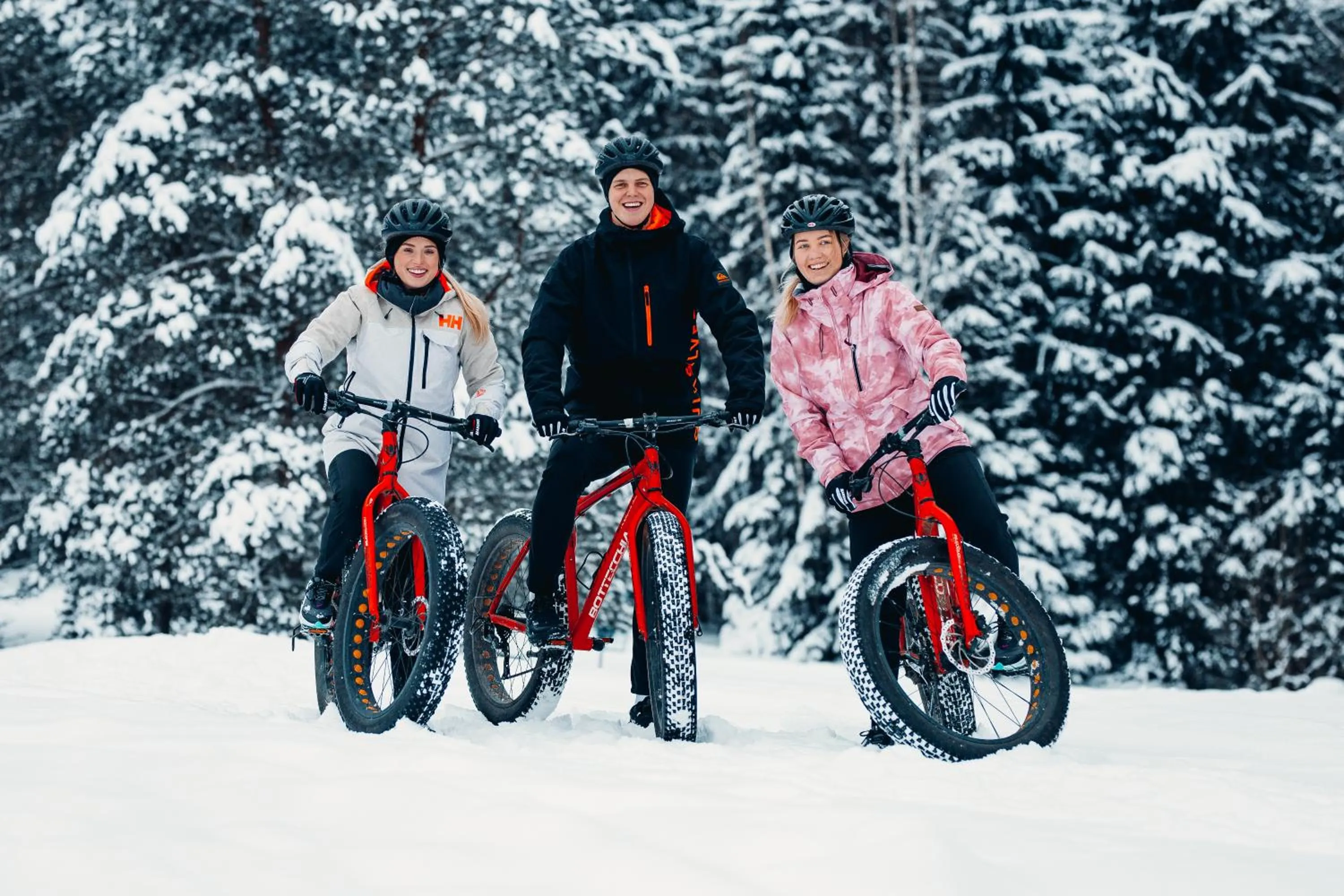 People in Verevi Motel