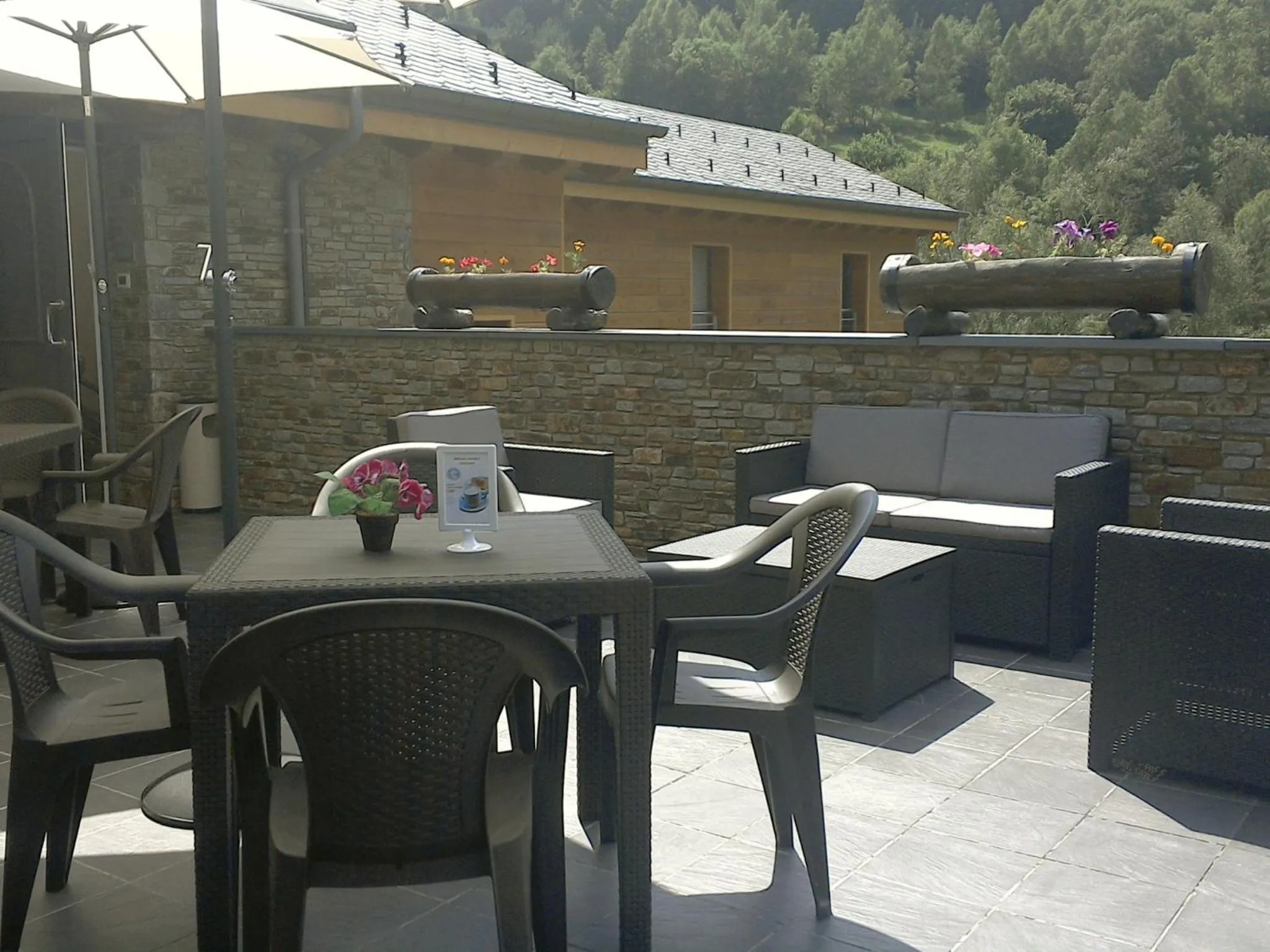 Balcony/Terrace in ApartHotel RIALB