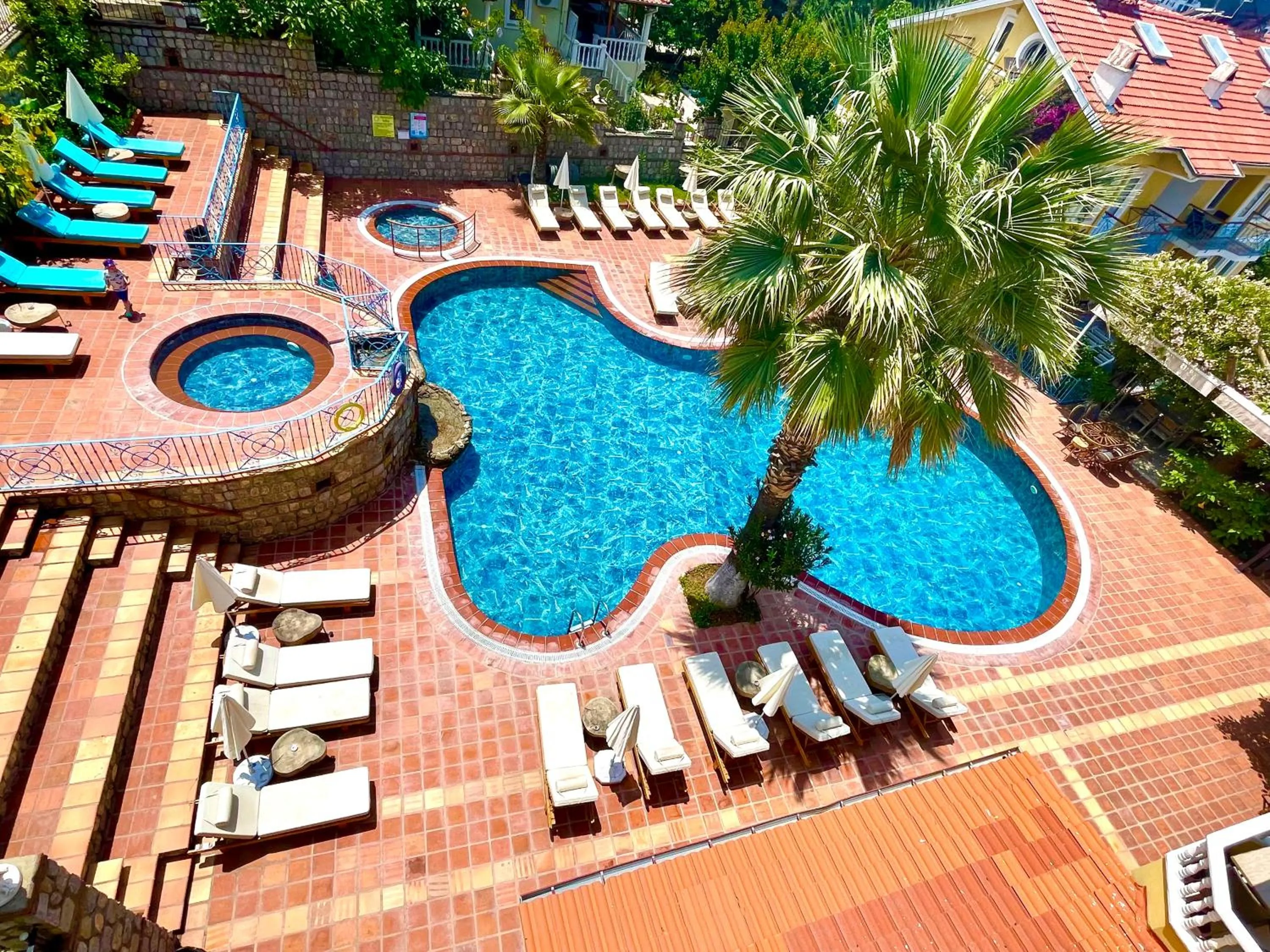 Swimming pool in Mountain Valley Oludeniz