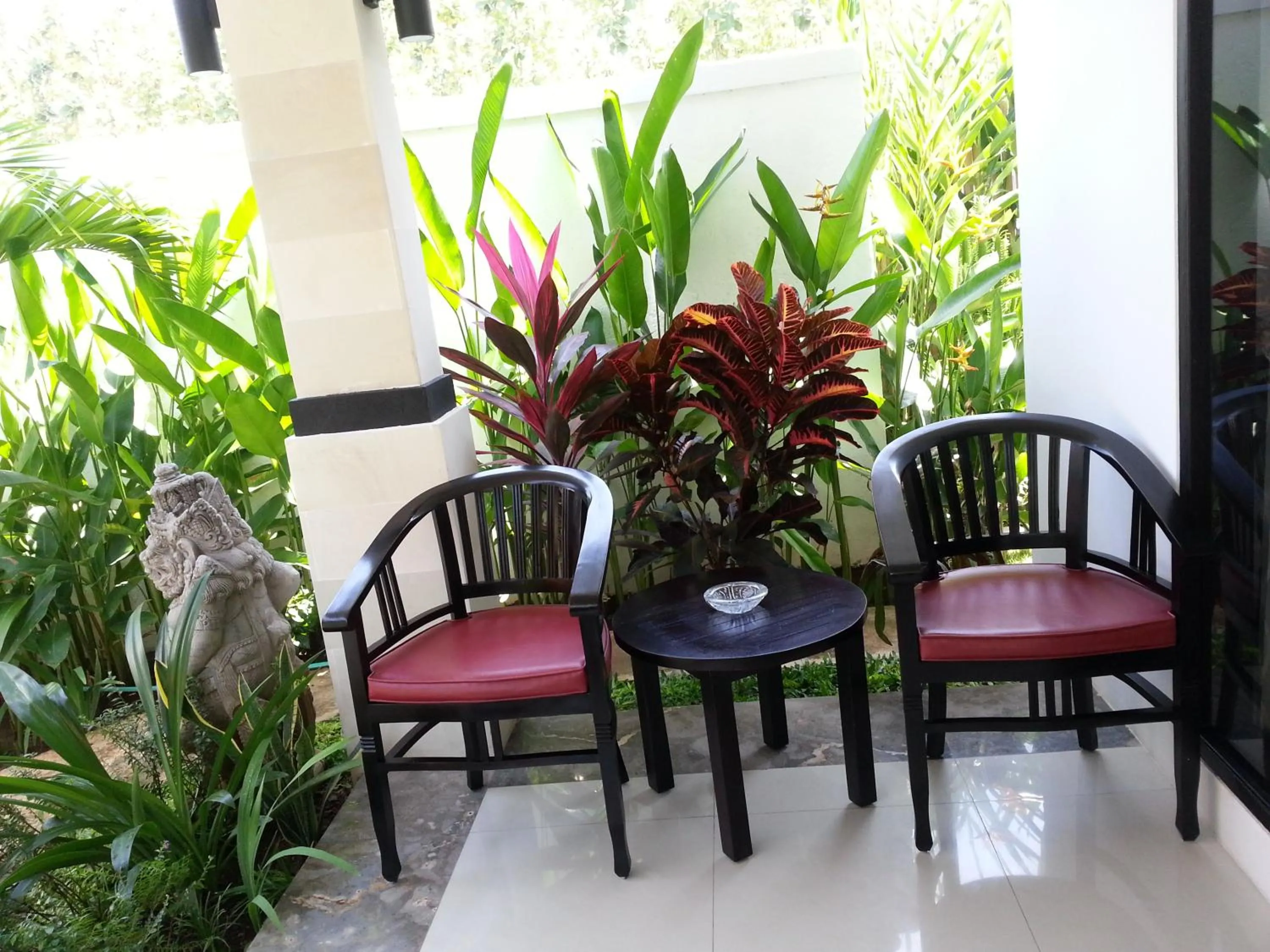 Balcony/Terrace in Kelapa Lovina Beach Villa