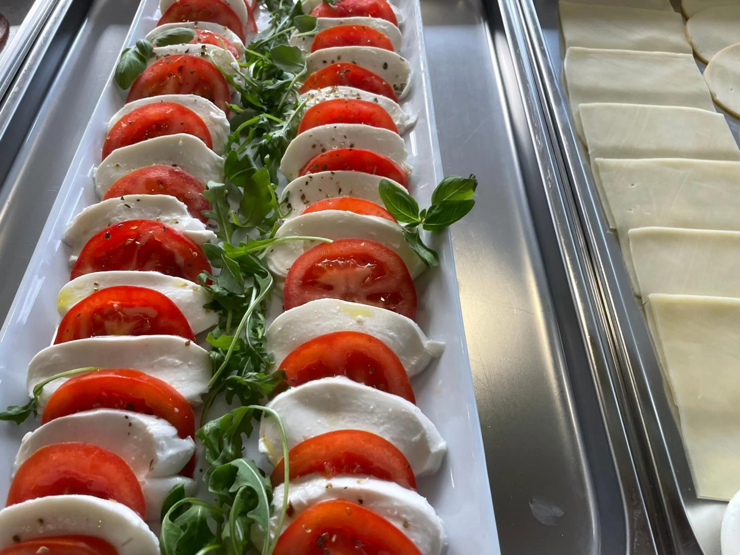 Food and drinks in Hotel Roma