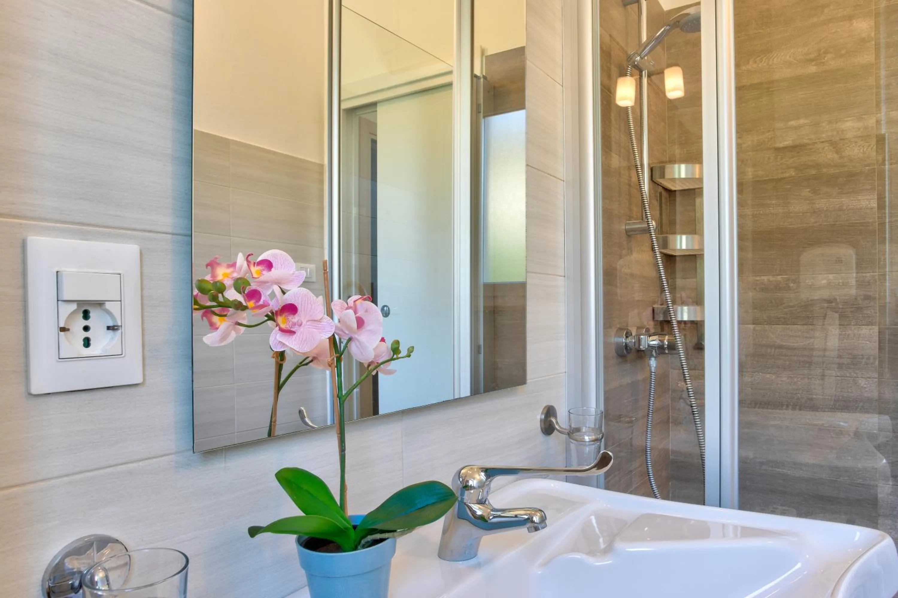 Bathroom in Hotel Roma