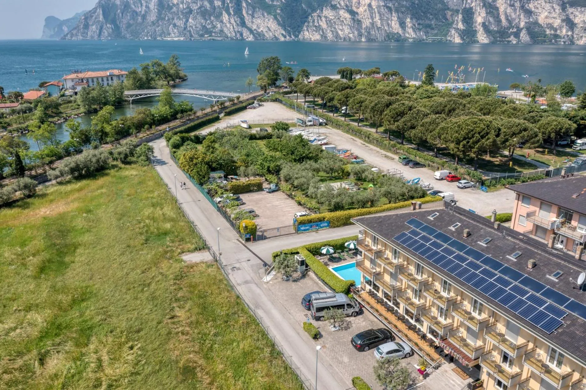 Natural landscape in Hotel Roma