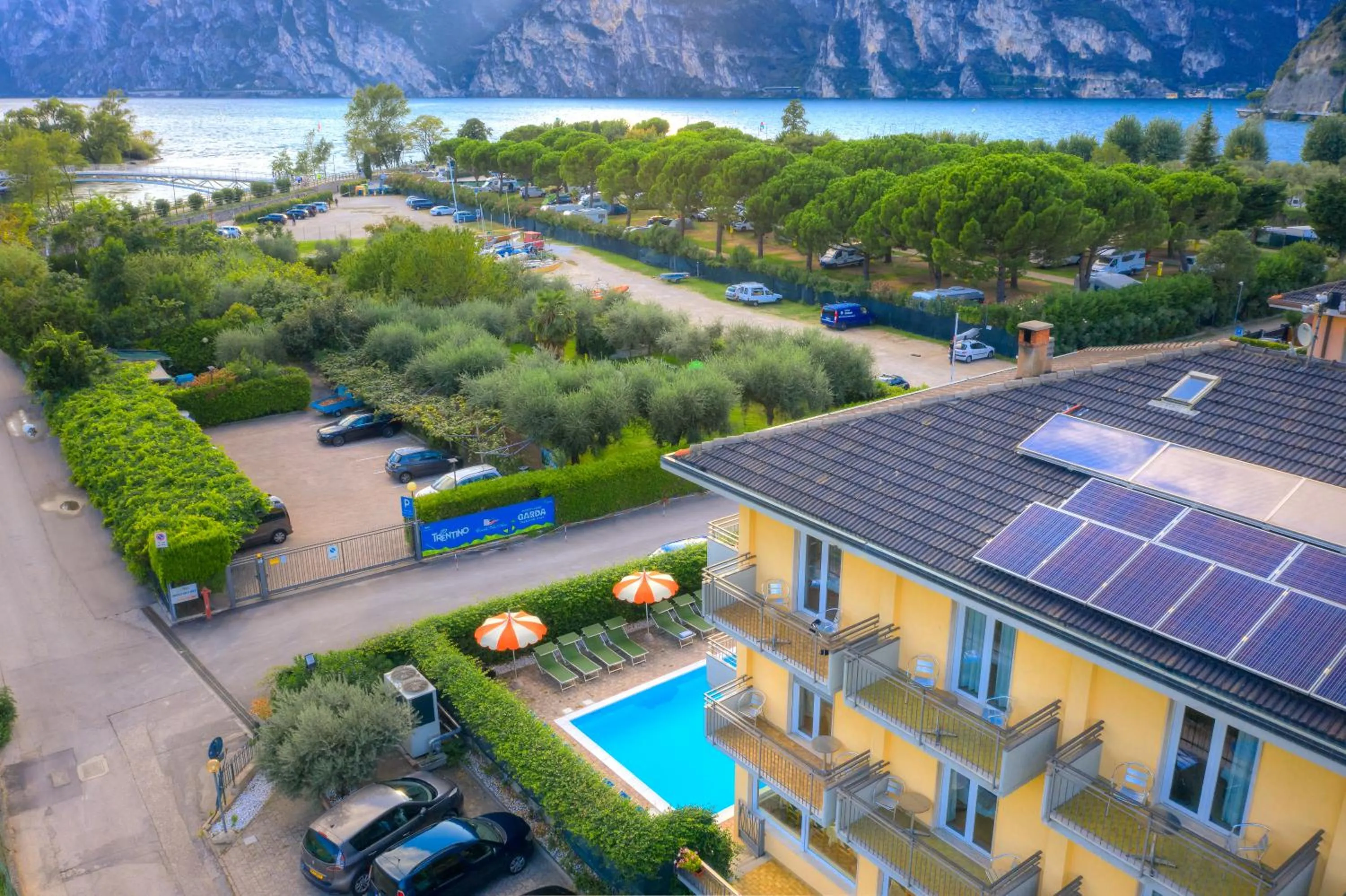 Property building in Hotel Roma