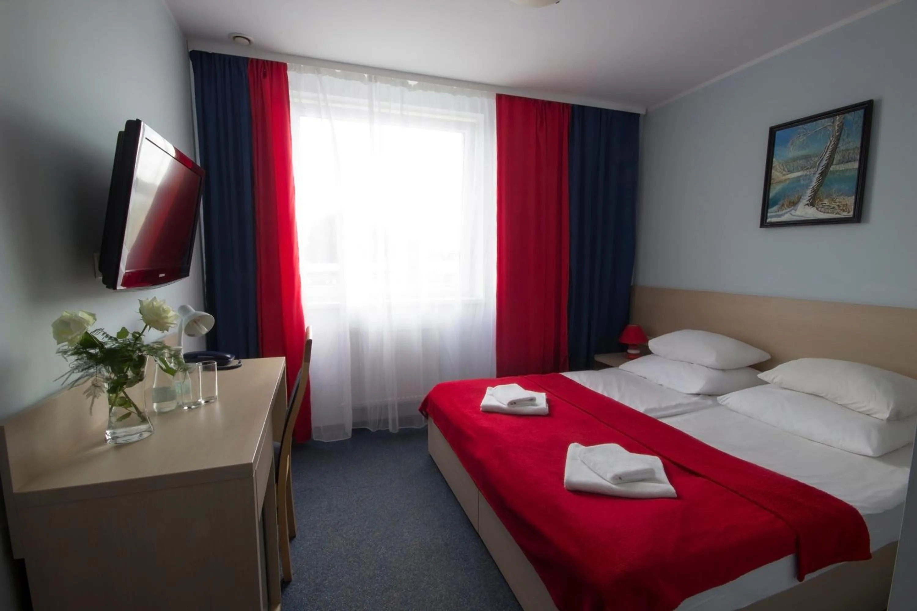 Bed in Hotel Czarna Perła