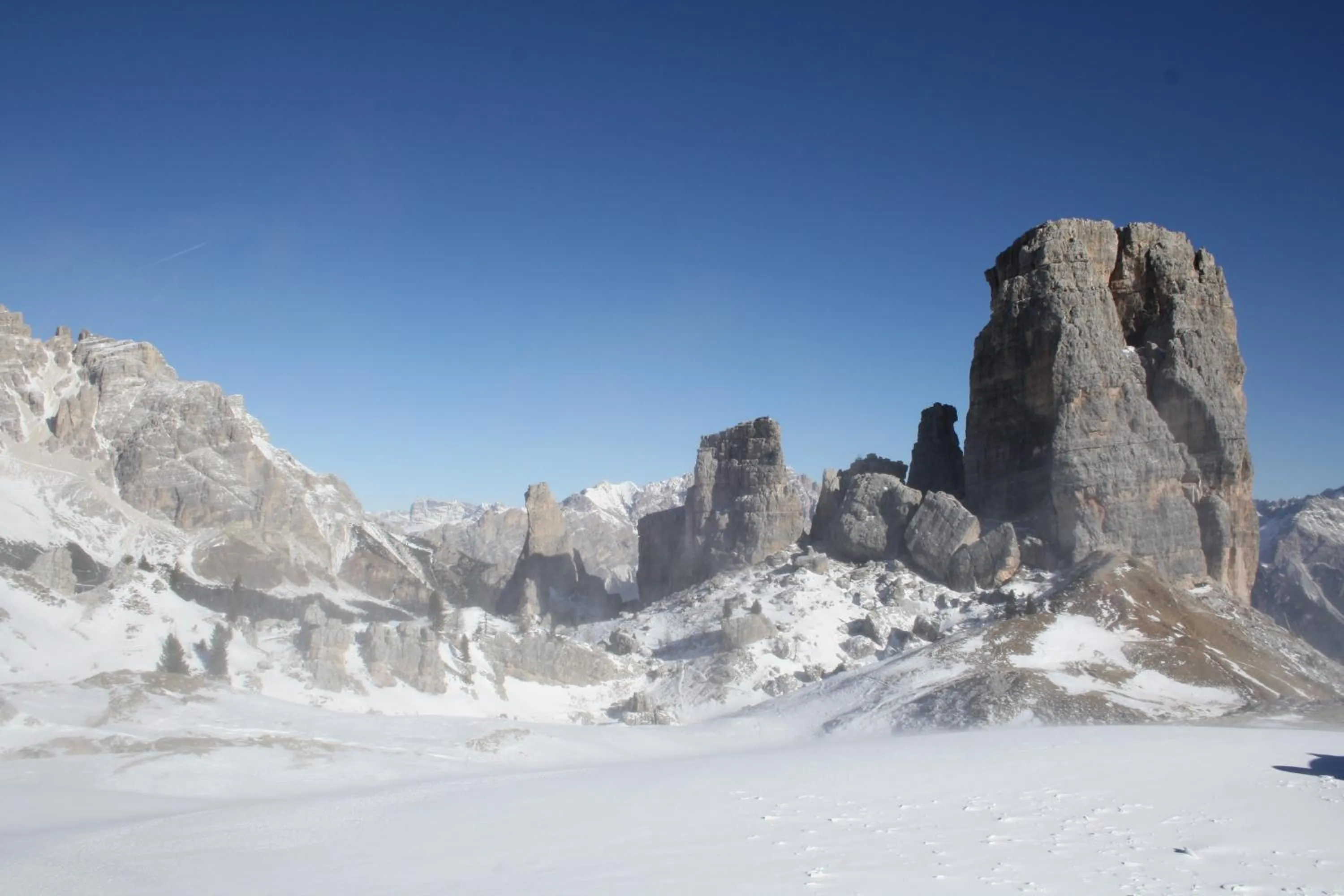 Mountain view in La Baita