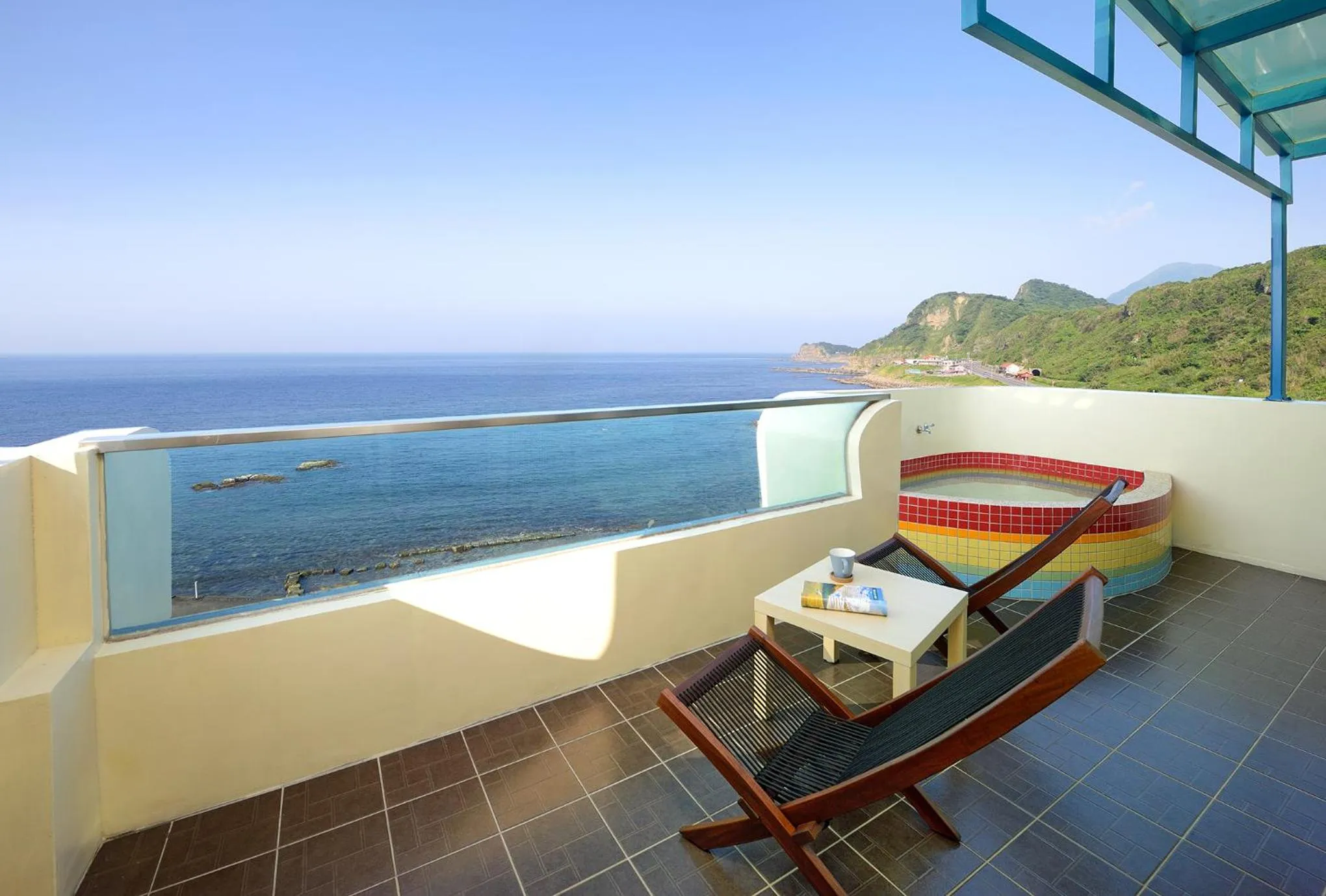 Balcony/Terrace, Sea View in Fish Home 15