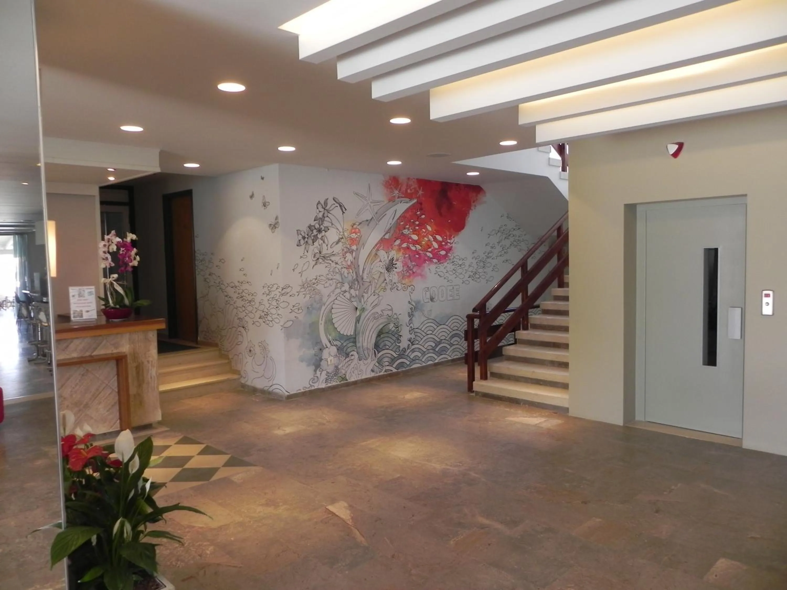 Lobby or reception in Hotel Albatros