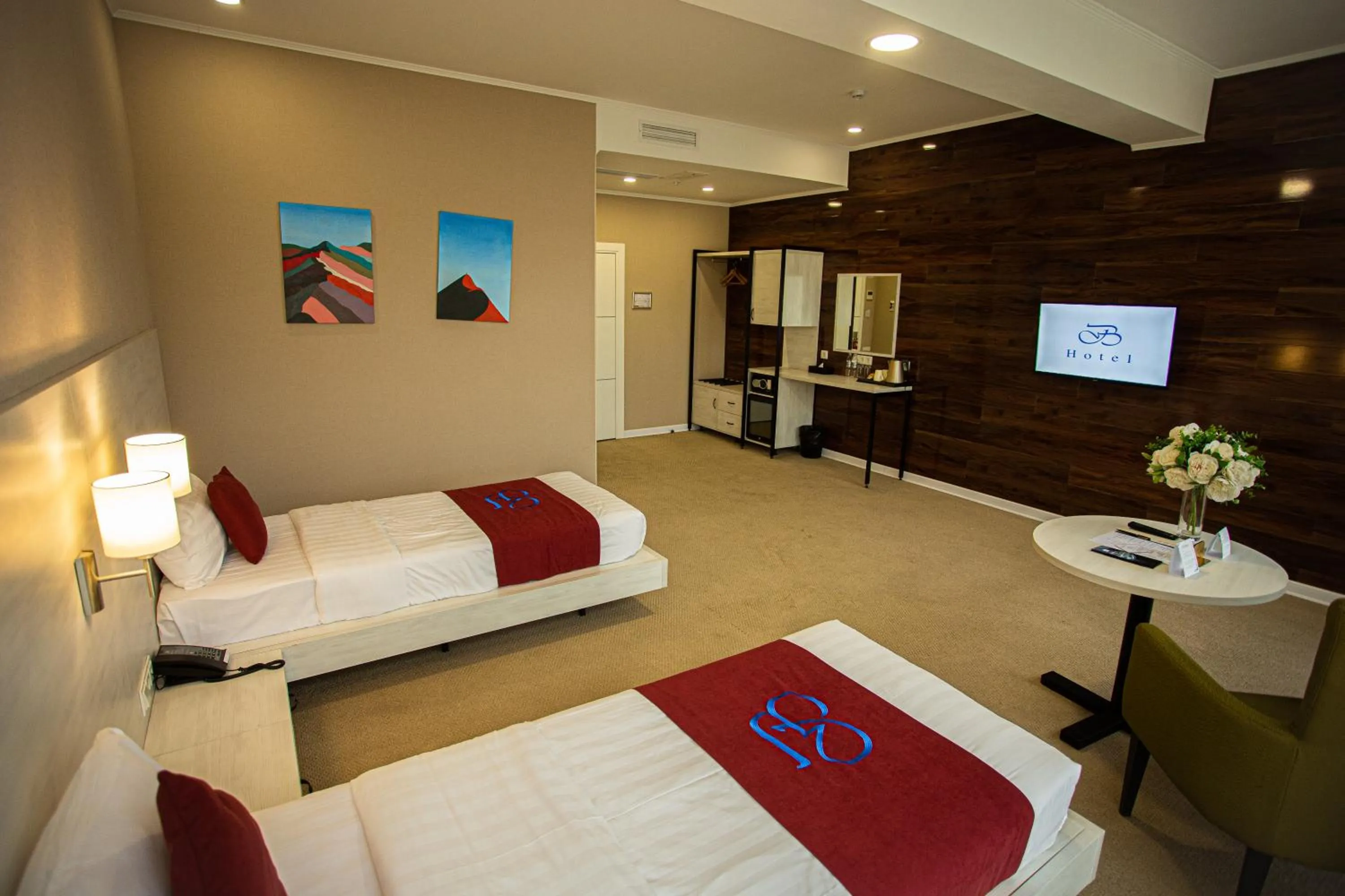 Photo of the whole room, Bed in B Hotel Bishkek