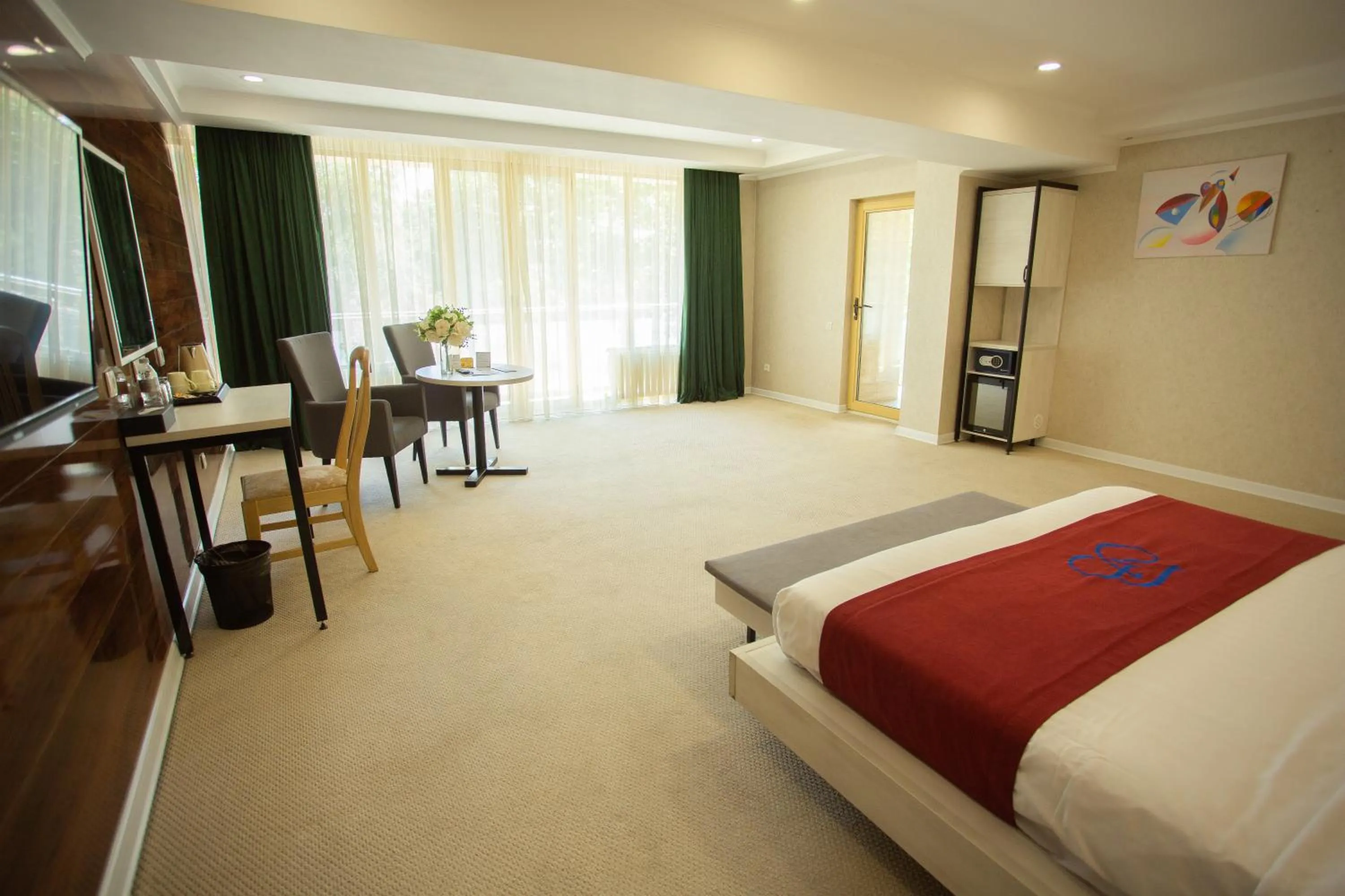 Photo of the whole room, Bed in B Hotel Bishkek