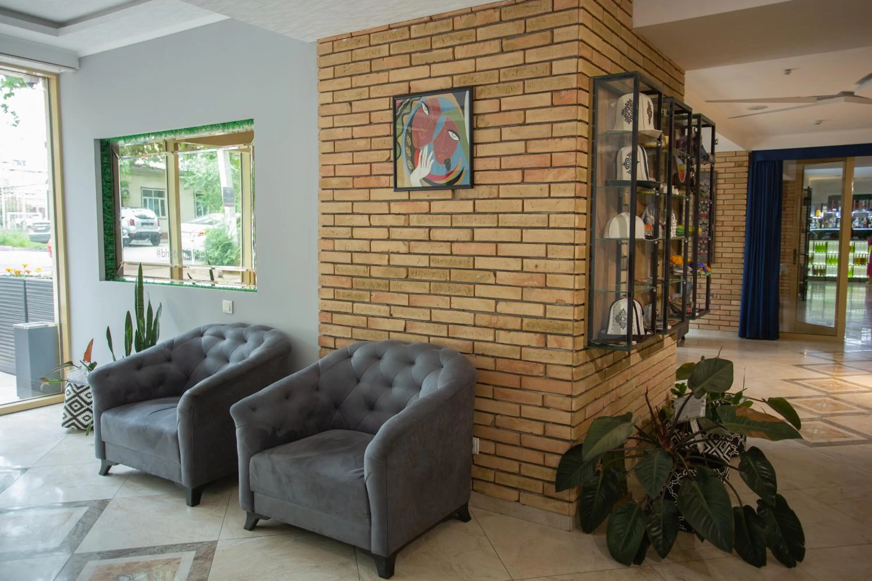 Property building in B Hotel Bishkek