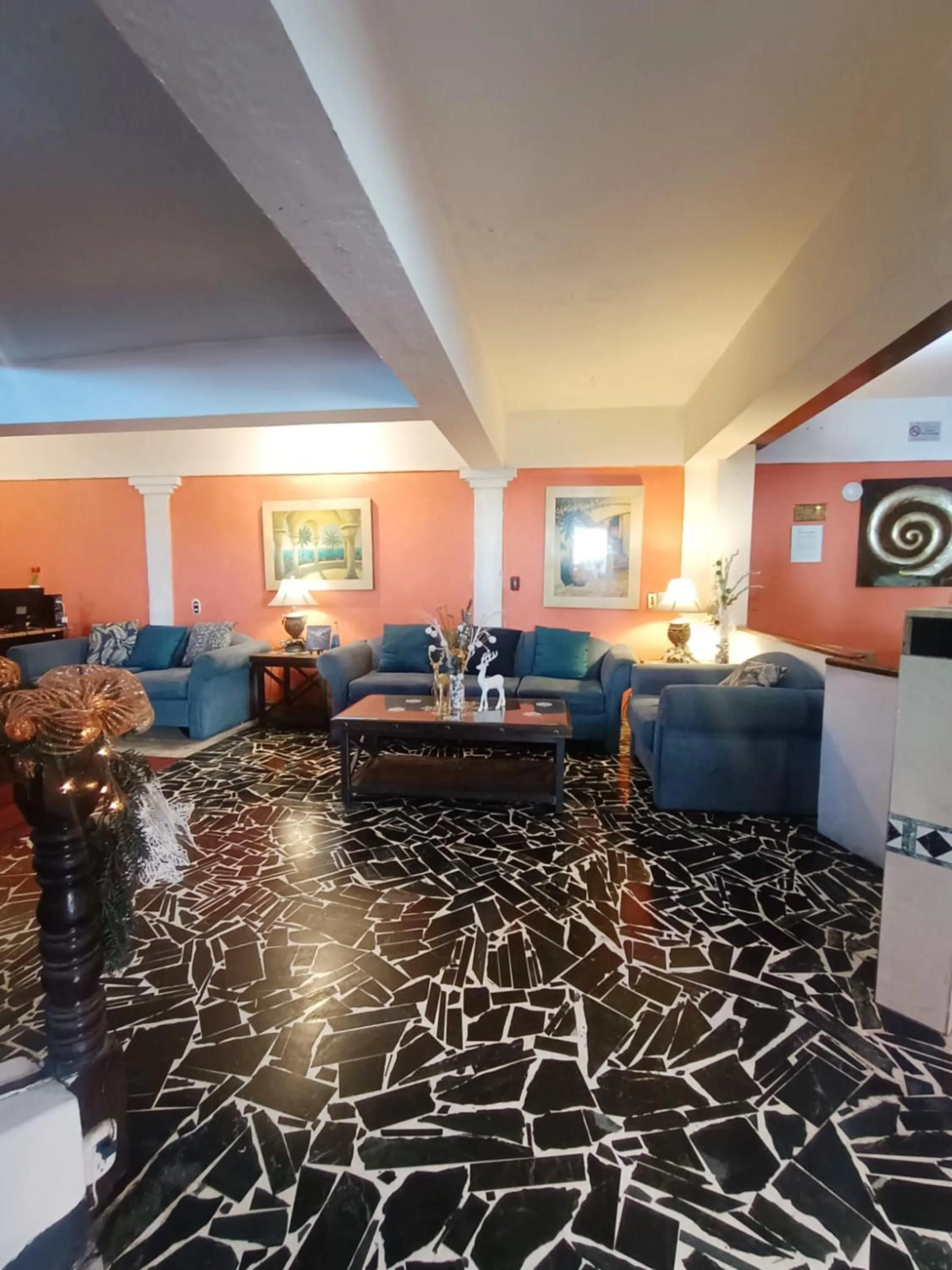 Communal lounge/ TV room in Hotel Mediterraneo Plaza