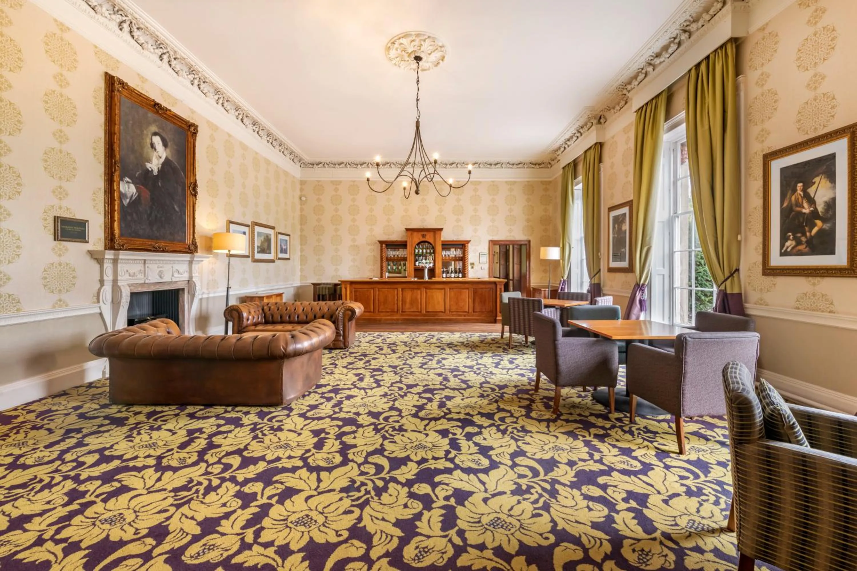 Seating area in Wychnor Park Country Club