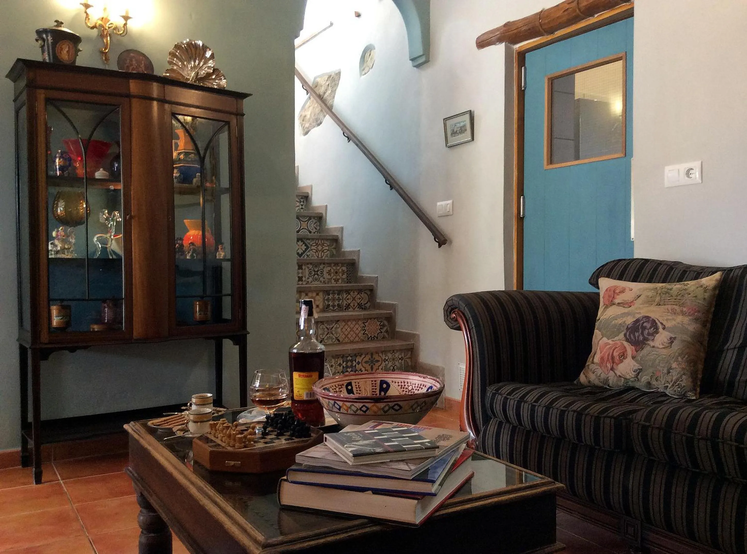 Living room in Los Cuatro Vientos B&B