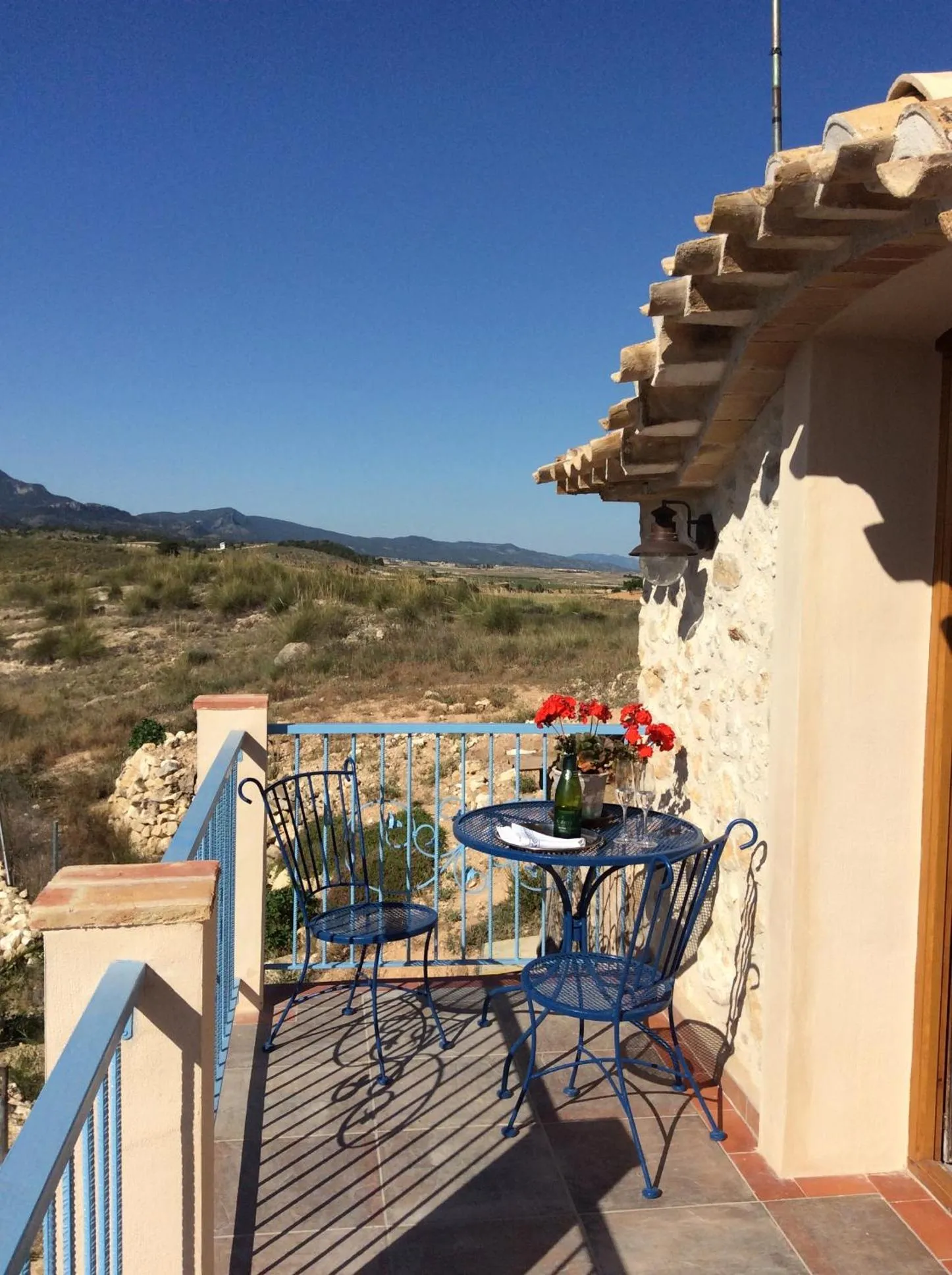 Balcony/Terrace in Los Cuatro Vientos B&B