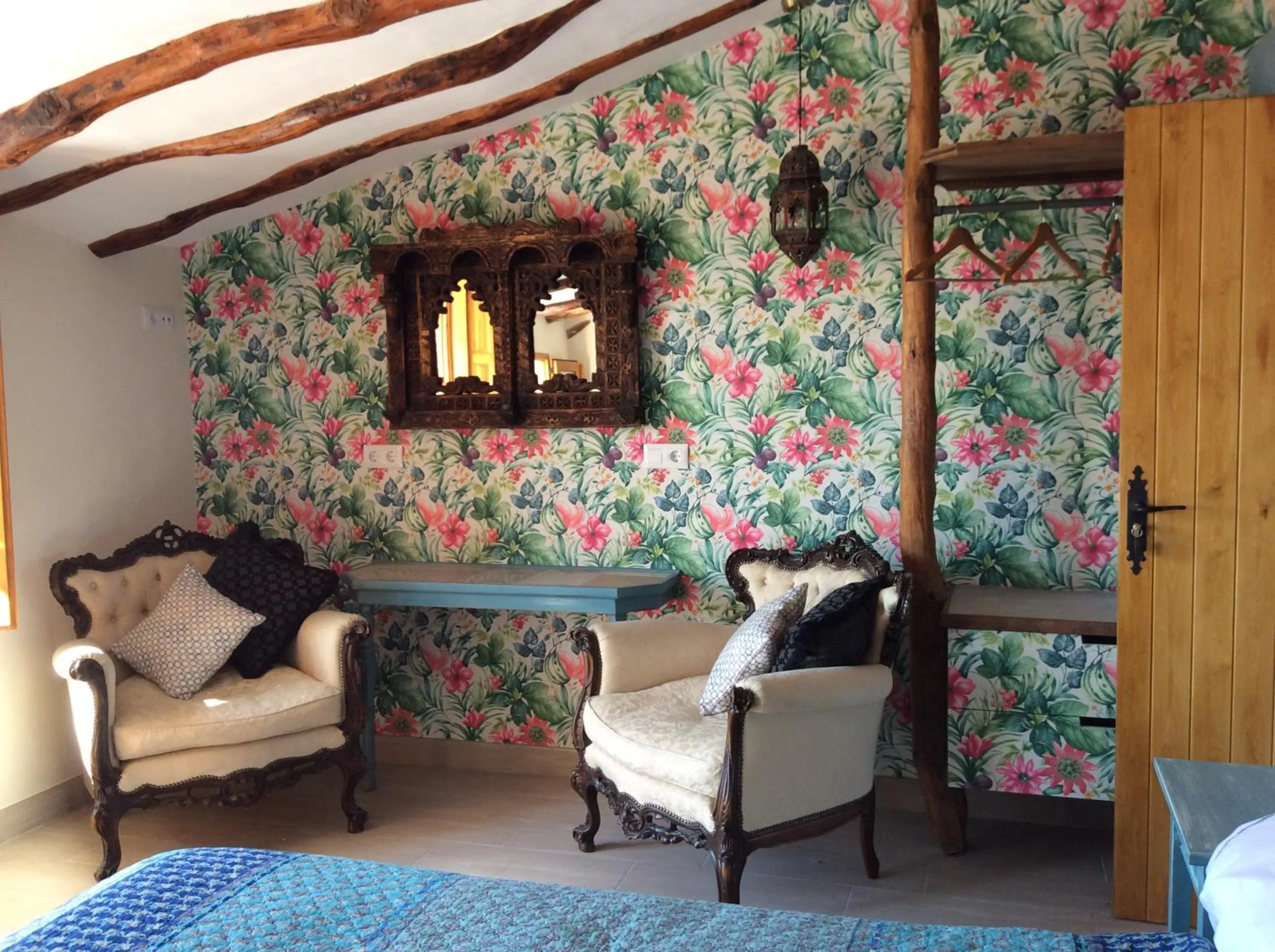 Seating area in Los Cuatro Vientos B&B