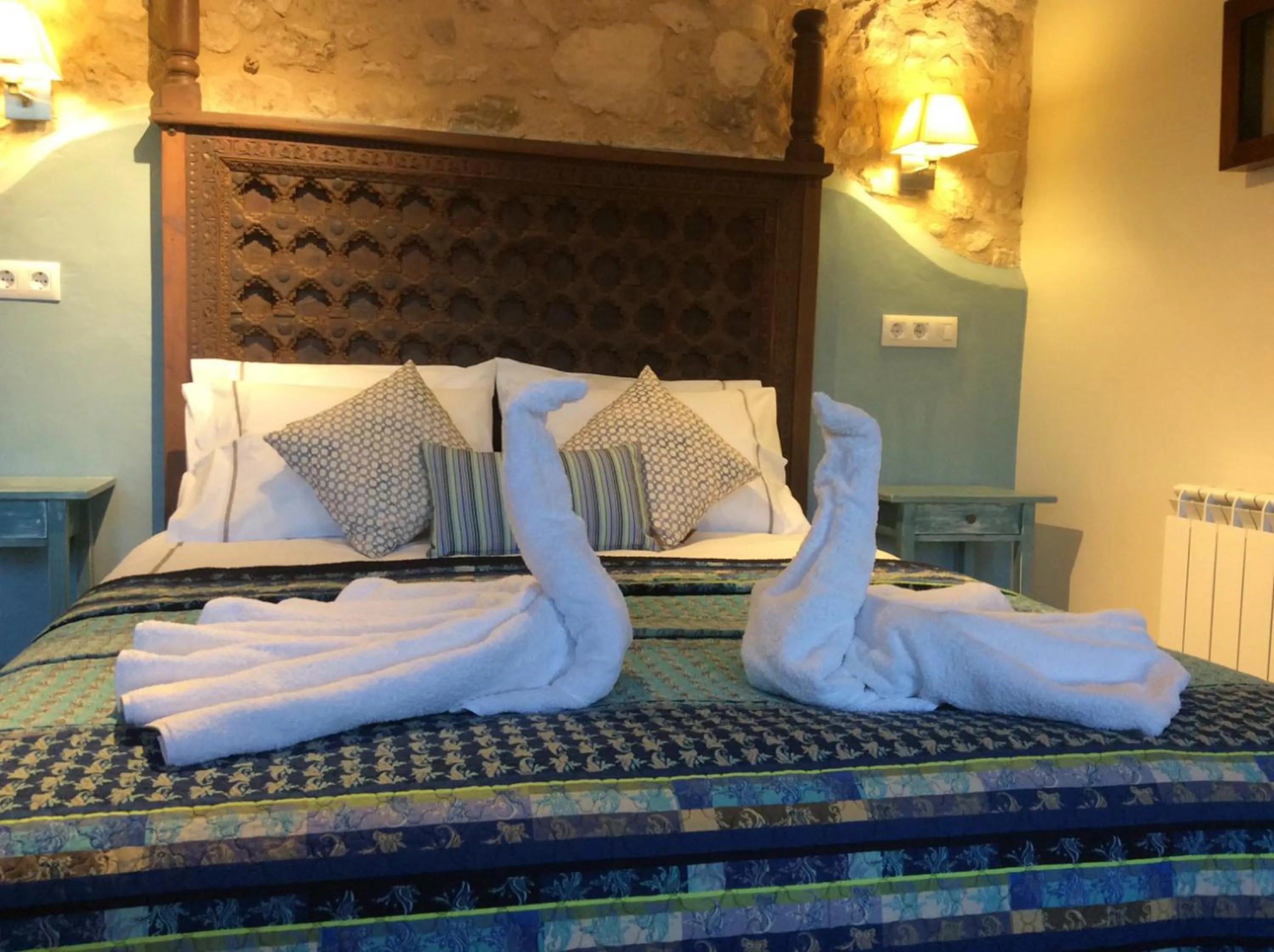 Bed in Los Cuatro Vientos B&B