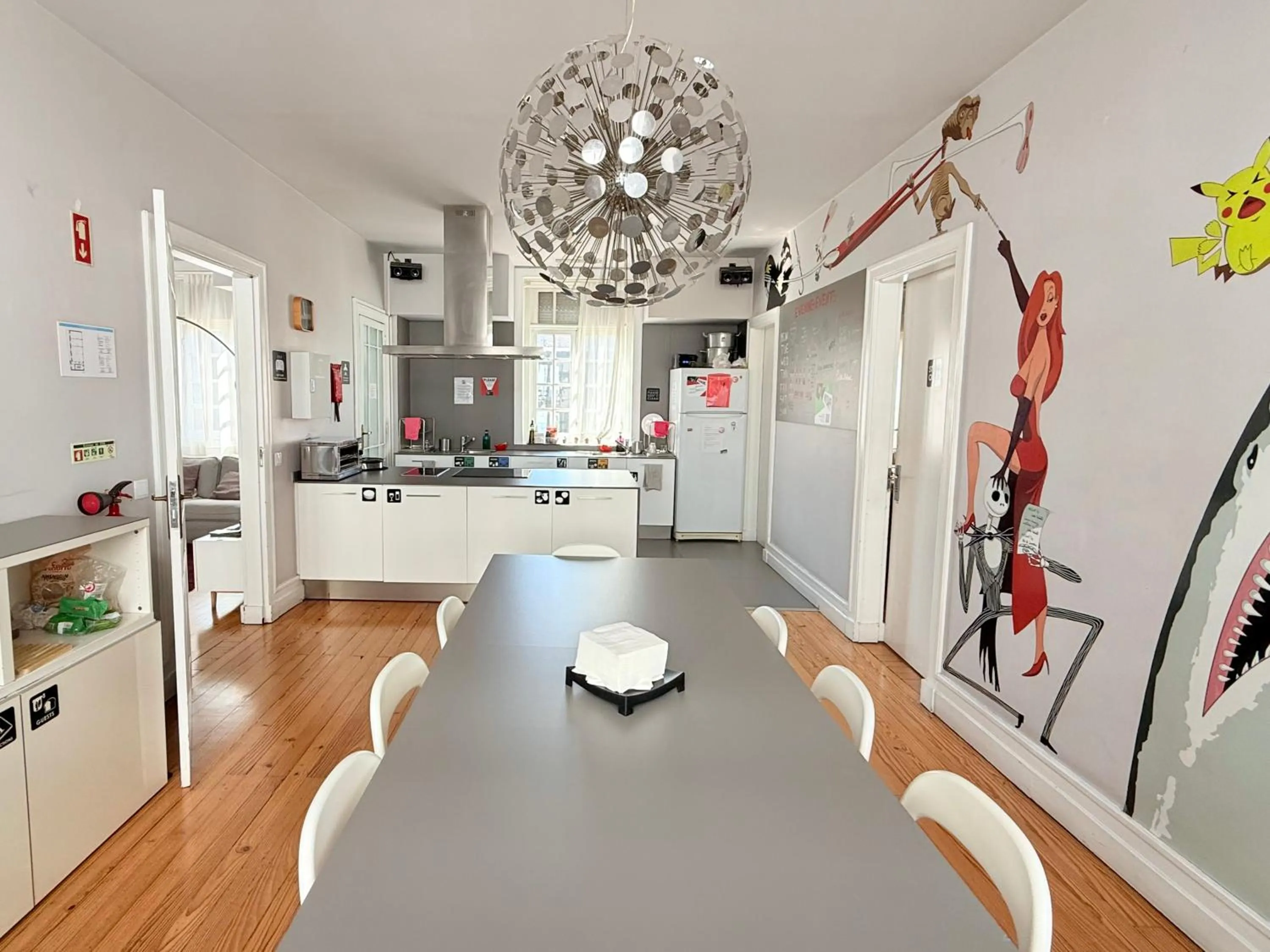 Kitchen or kitchenette in Rivoli Cinema Hostel