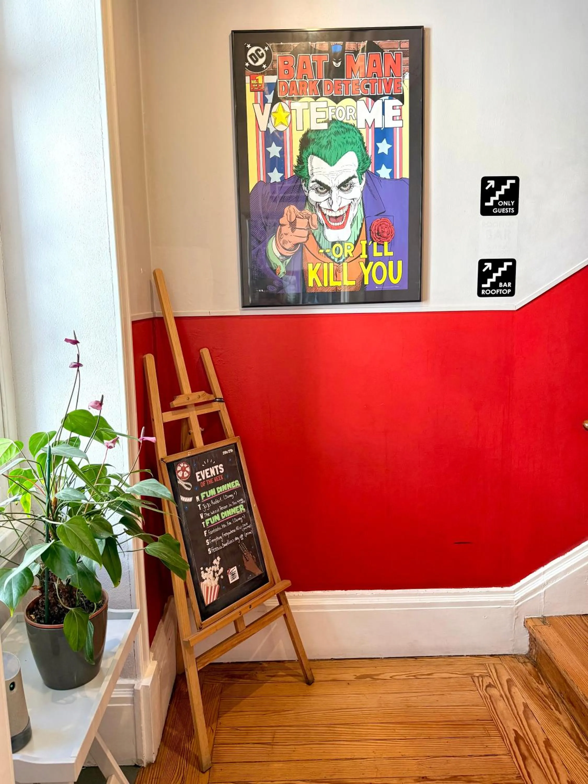 Property building in Rivoli Cinema Hostel