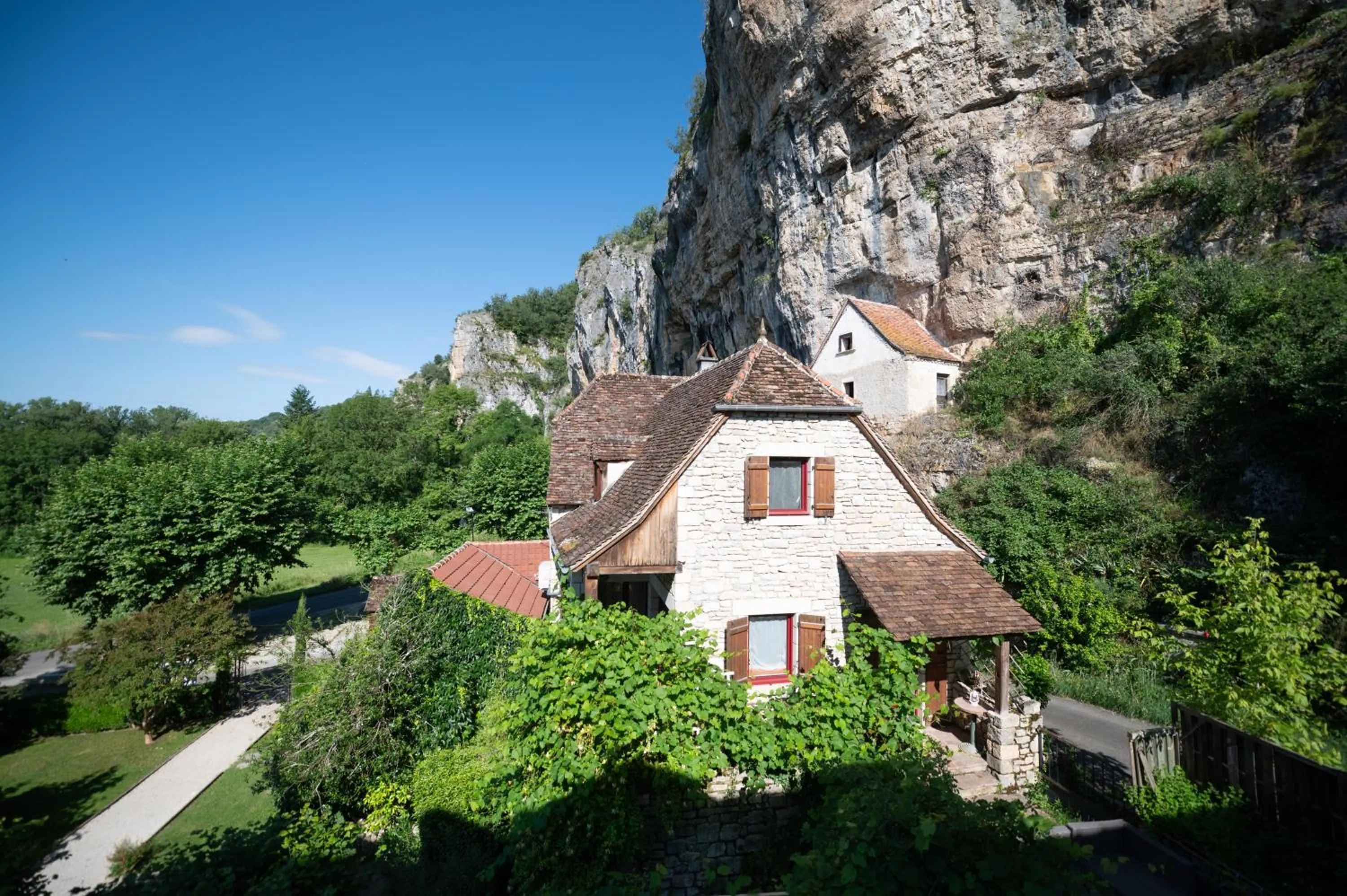 View (from property/room) in Logis Hôtels - Hôtel Restaurant Domaine Les Falaises