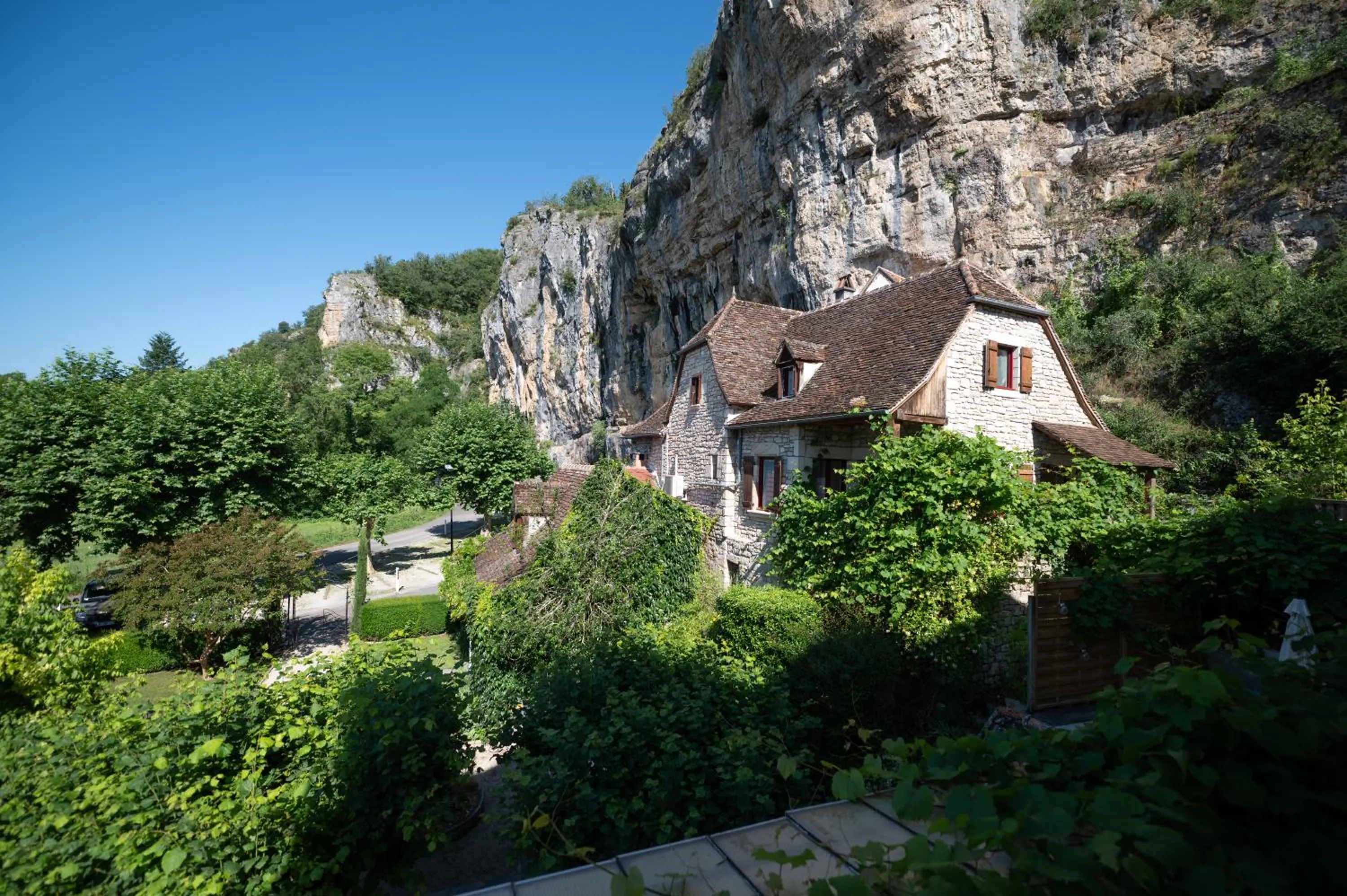 View (from property/room) in Logis Hôtels - Hôtel Restaurant Domaine Les Falaises