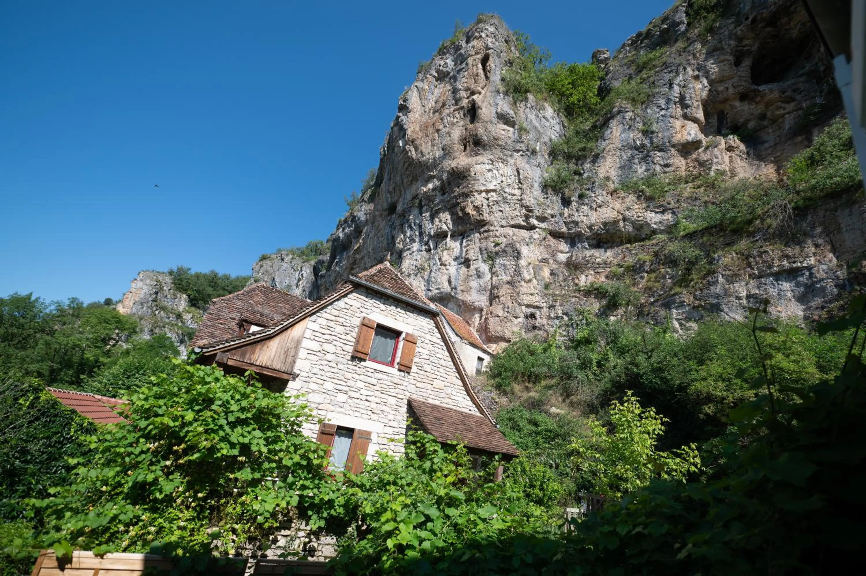 View (from property/room) in Logis Hôtels - Hôtel Restaurant Domaine Les Falaises