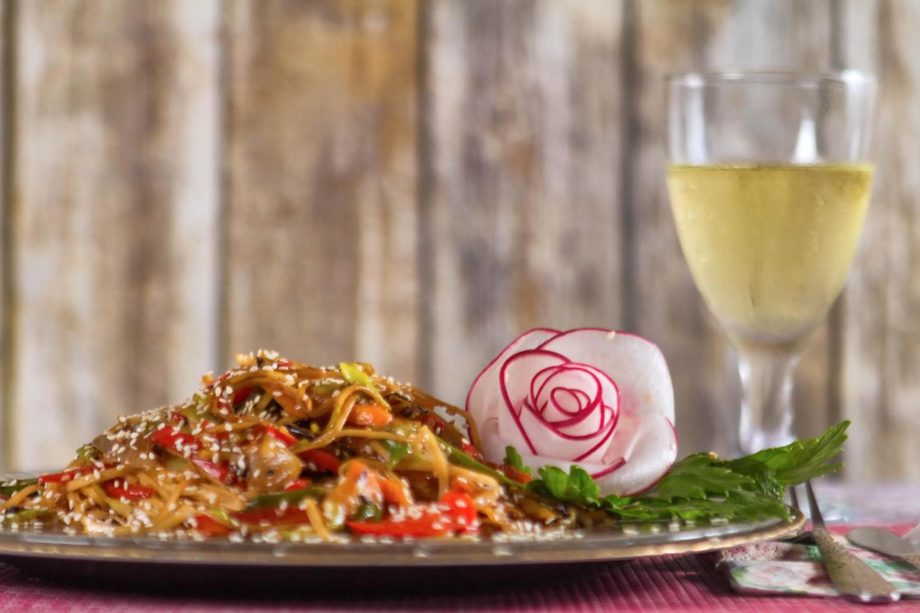 Food and drinks in Lands in Love Hotel and Resort