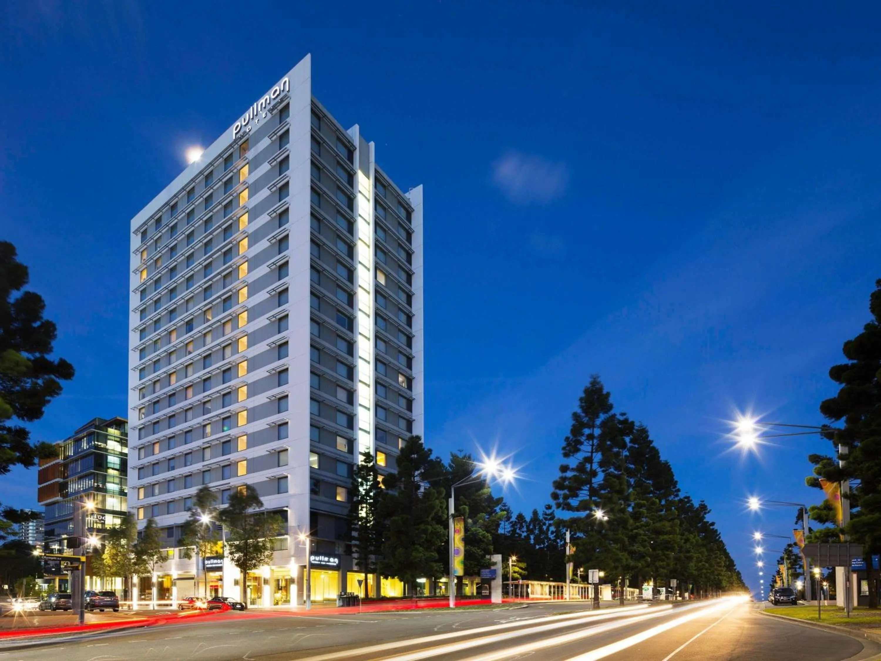 Property building in Pullman Sydney Olympic Park