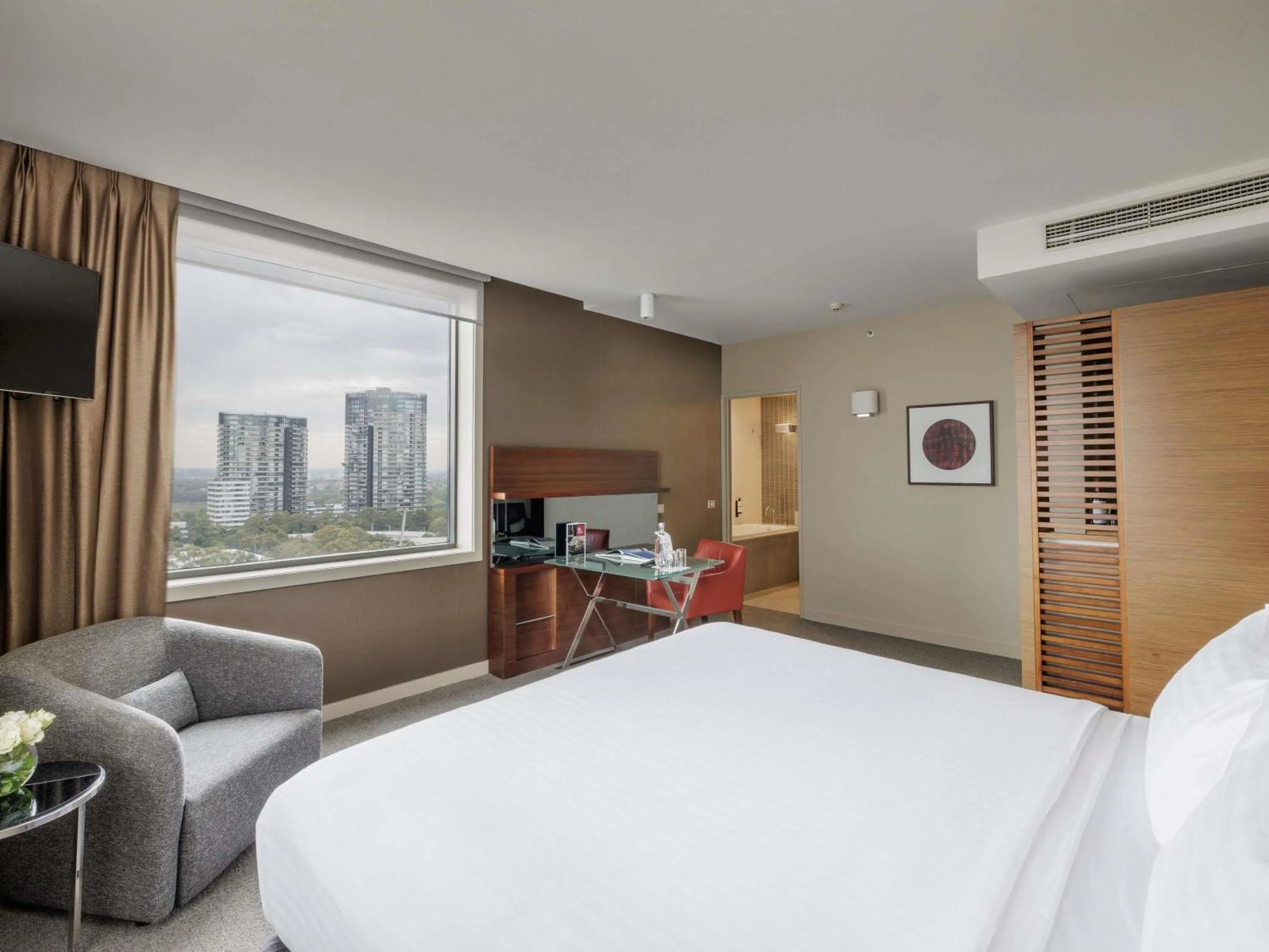 Bedroom, Bed in Pullman Sydney Olympic Park