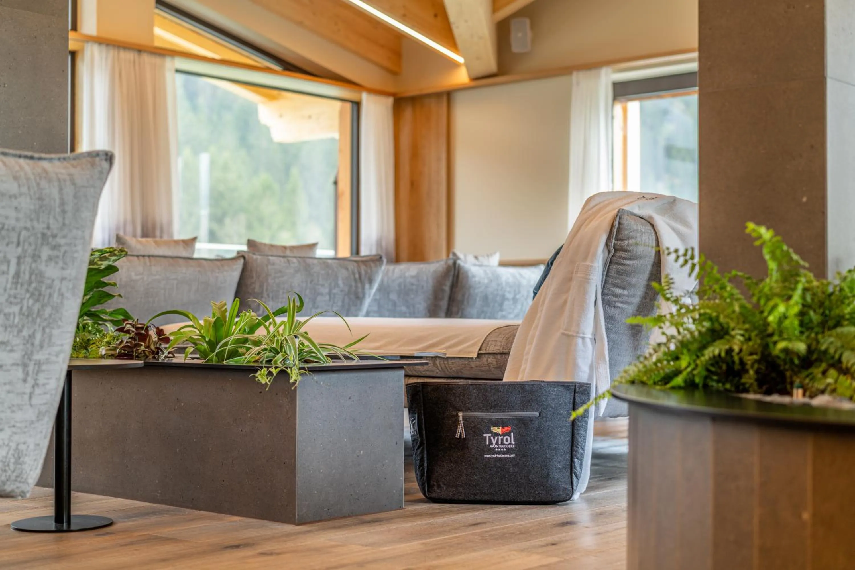 Swimming pool in Hotel Tyrol am Haldensee