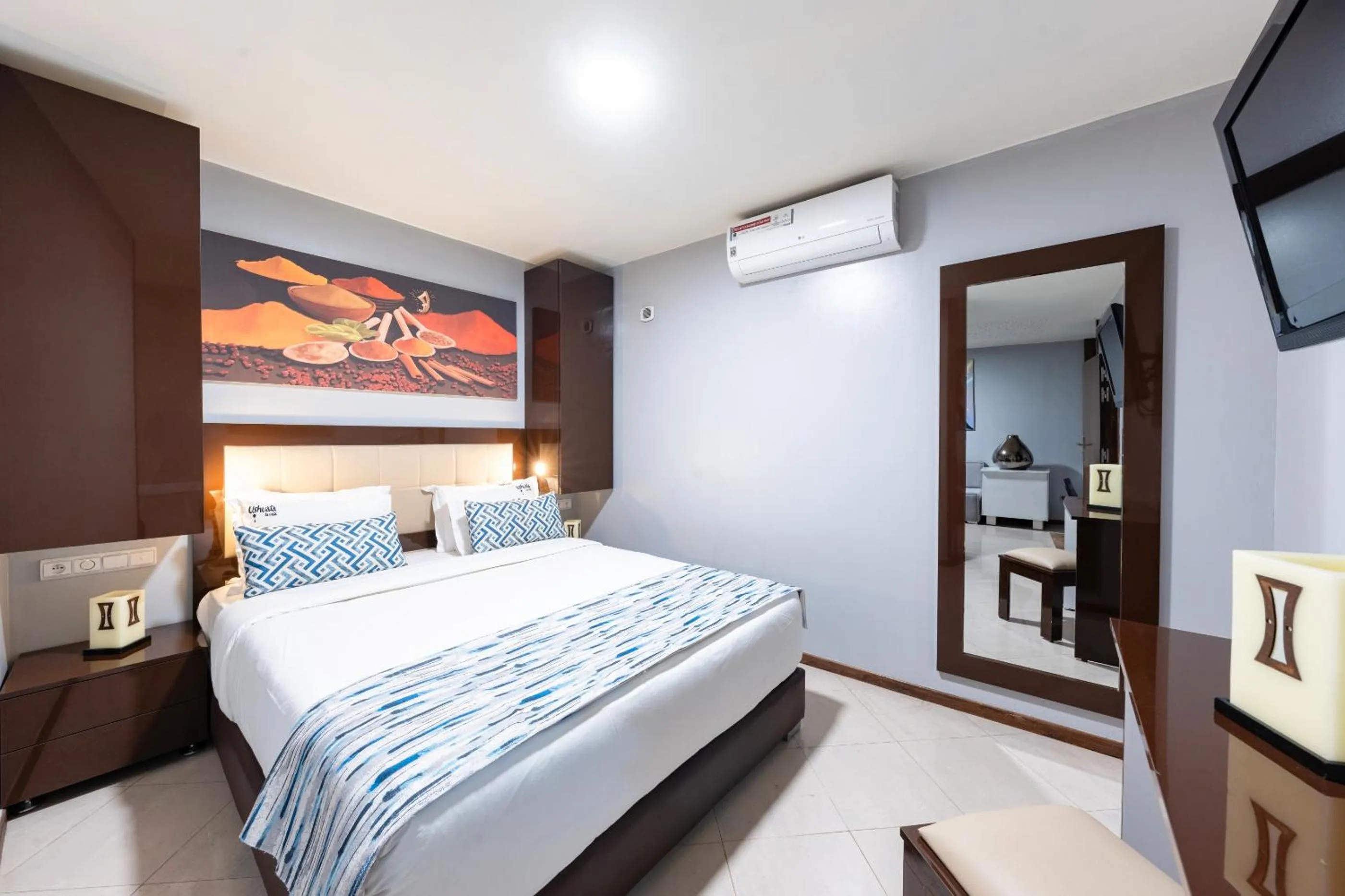 Bed in Riad Ushuaia La Villa - Centre Marrakech