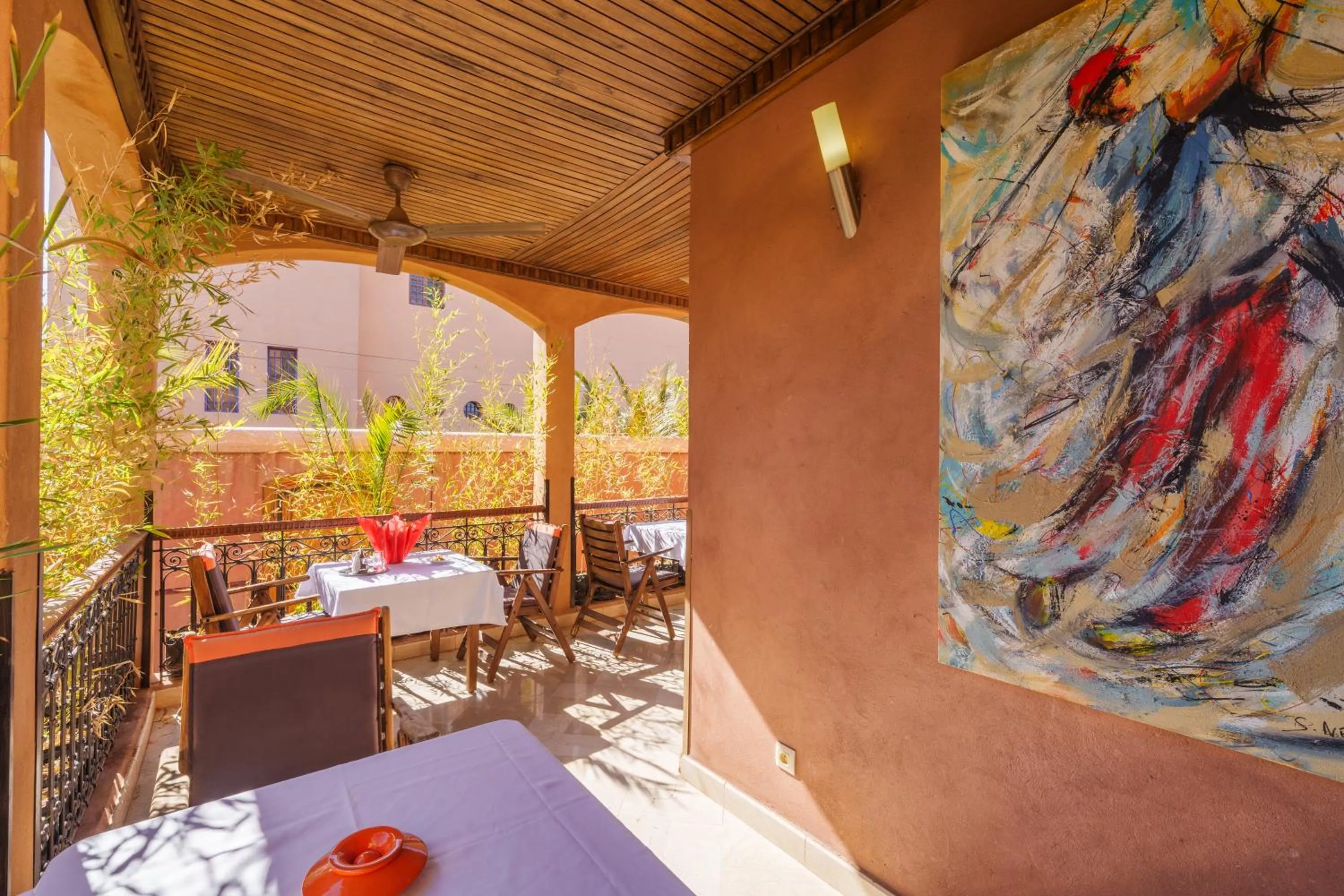 Patio in Riad Ushuaia La Villa - Centre Marrakech